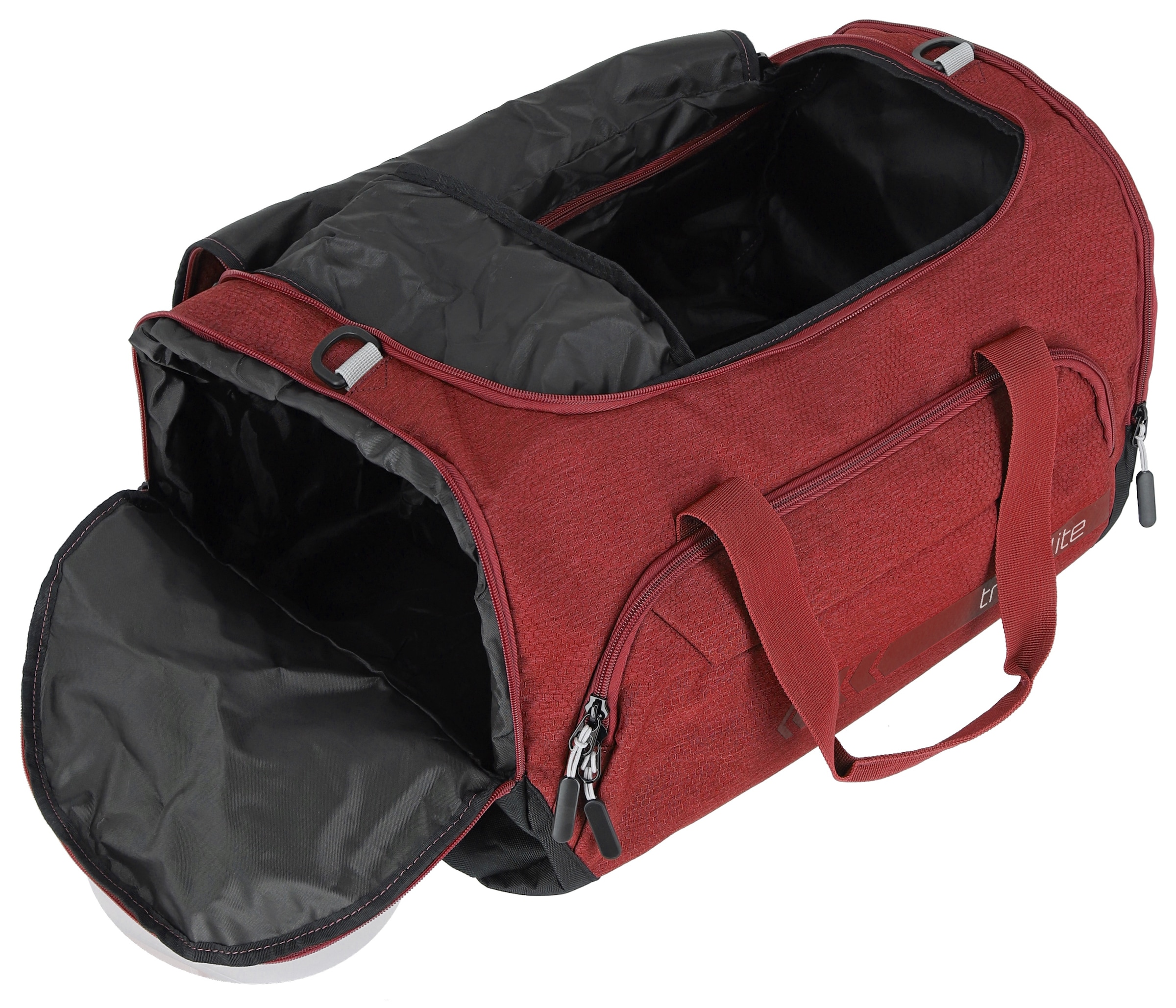 travelite Reisetasche »KICK OFF, verschiedene Größen und Farben«, Reisegepäck Sporttasche Freizeittasche mit Aufsteckfunktion
