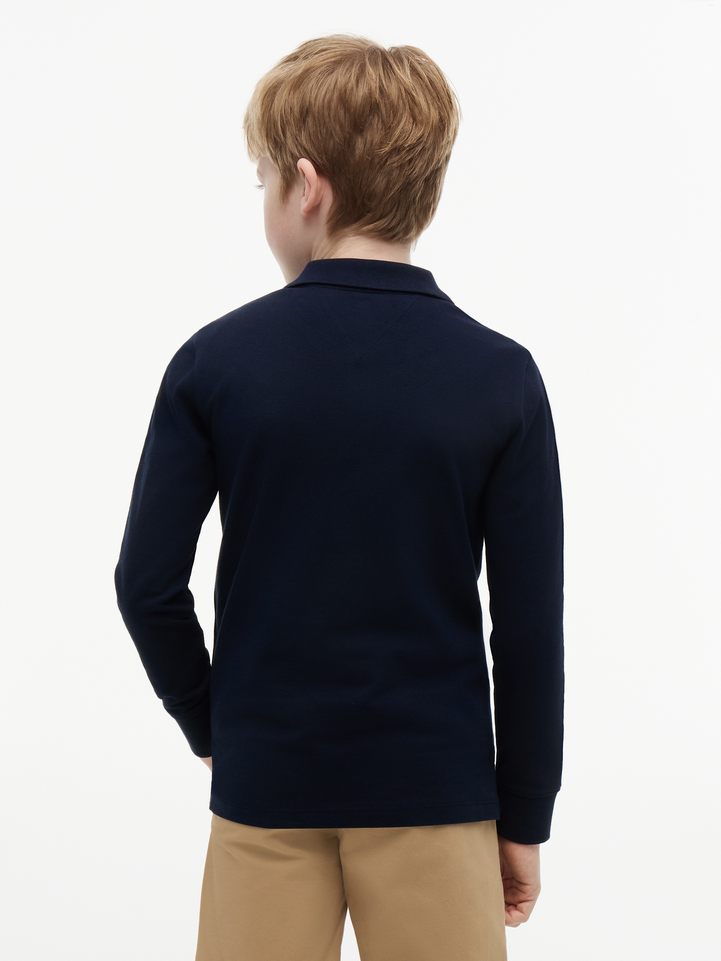 Tommy Hilfiger Poloshirt »REG POLO LS« mit Logostickerei