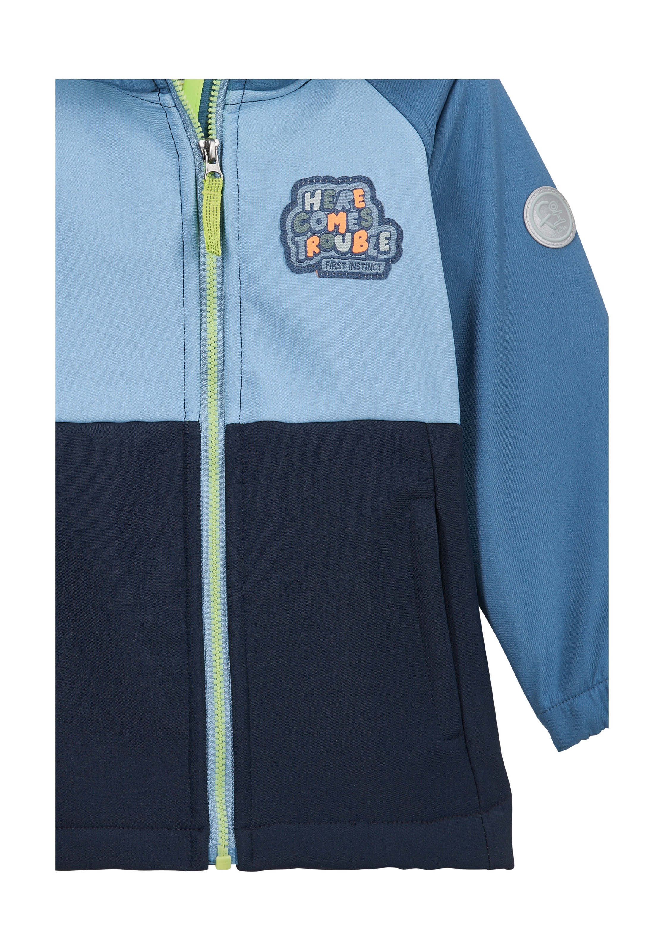 first instinct by killtec Softshelljacke »FIOS 4 MNS SFTSHLL JCKT« Wasserabweisende Softshelljacke mit Colourblock-Design