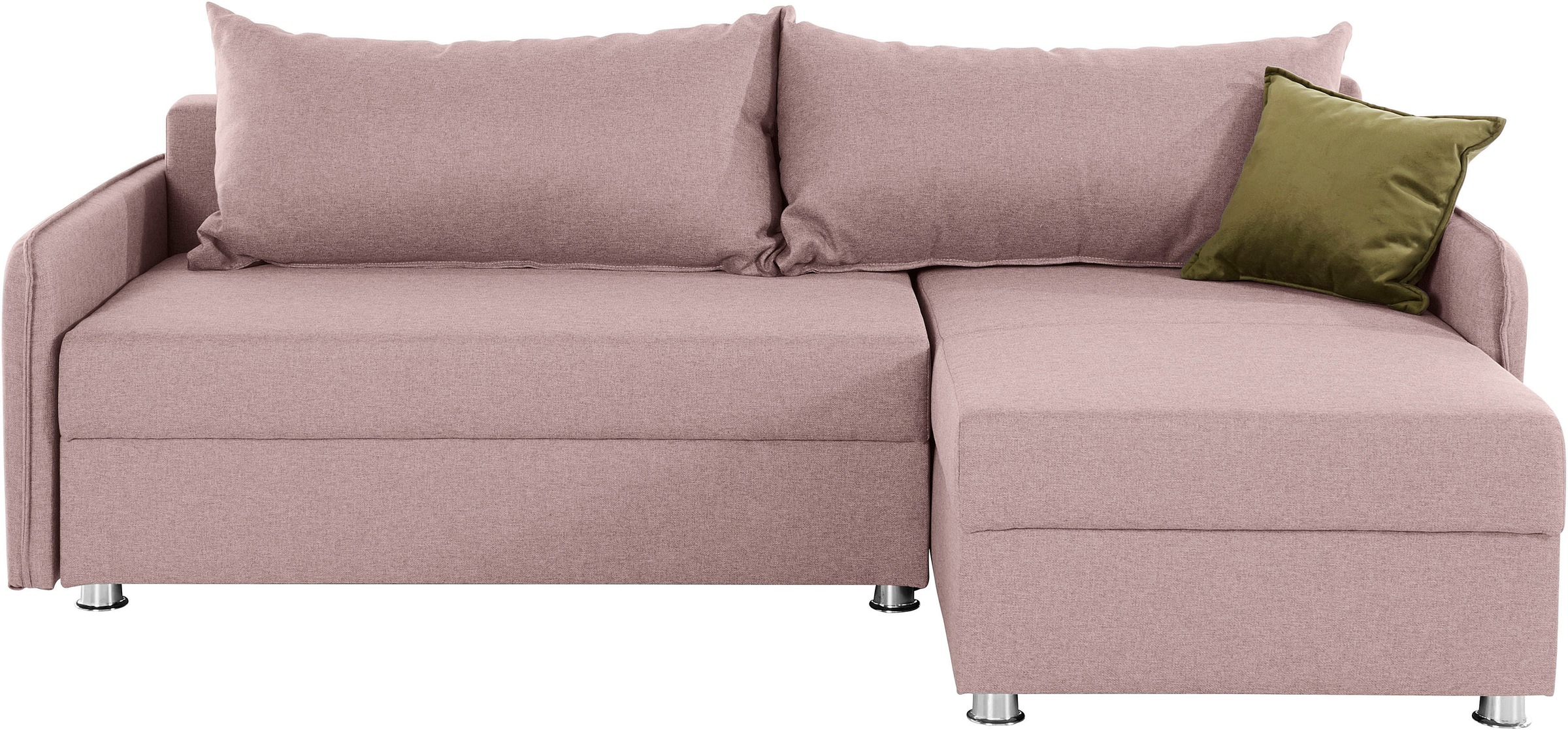 COLLECTION AB Ecksofa »Sunny L-Form«, inkl. Bettfunktion und Bettkasten