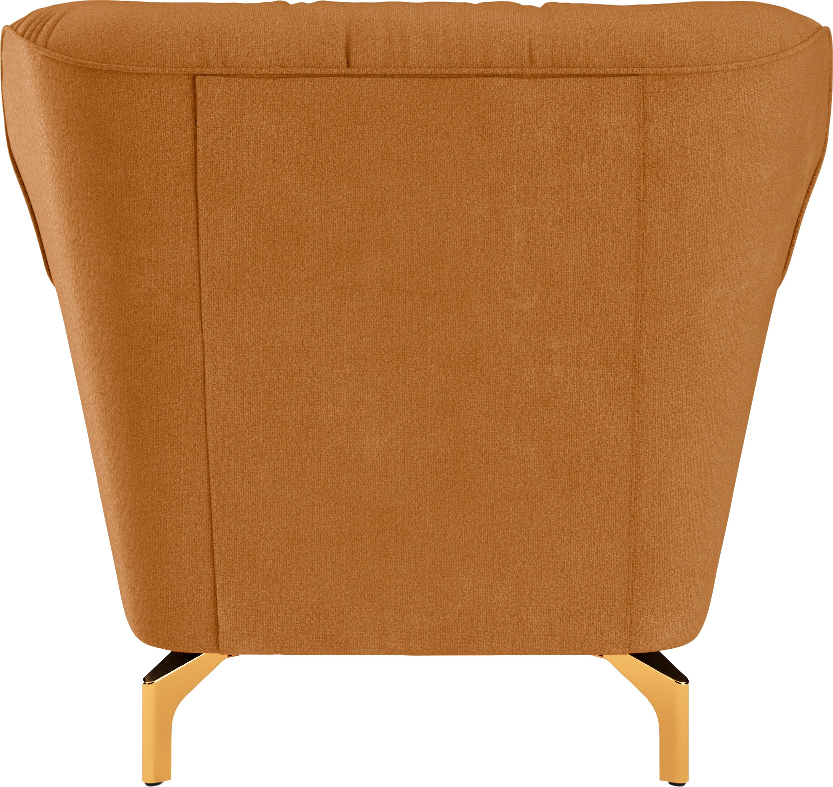 sit&more Sessel »Orient 3«, inkl. 1 Zierkissen mit Strass-Stein, goldfarbene Metallfüße