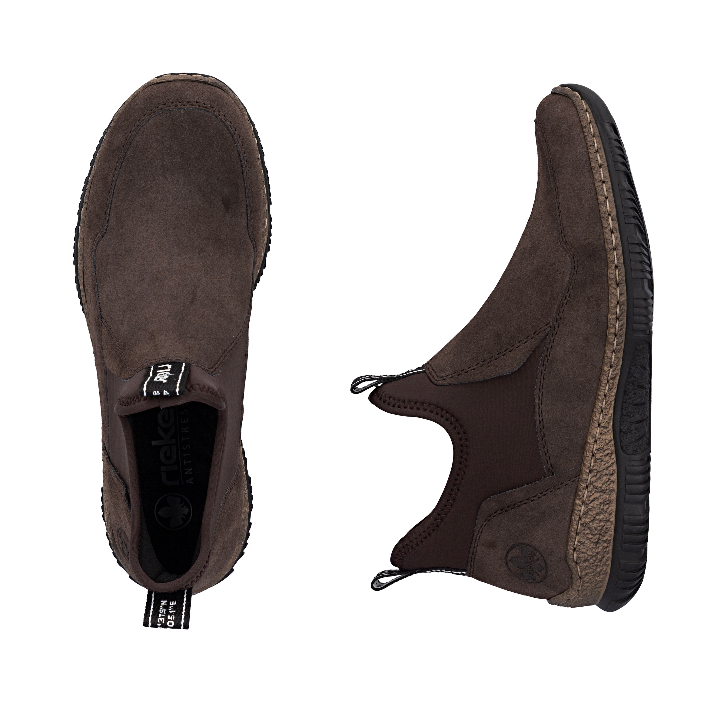 Rieker Schlupfboots  Slipper, Slip-on Sneaker, Stiefelette mit MemoSoft-Innensohle