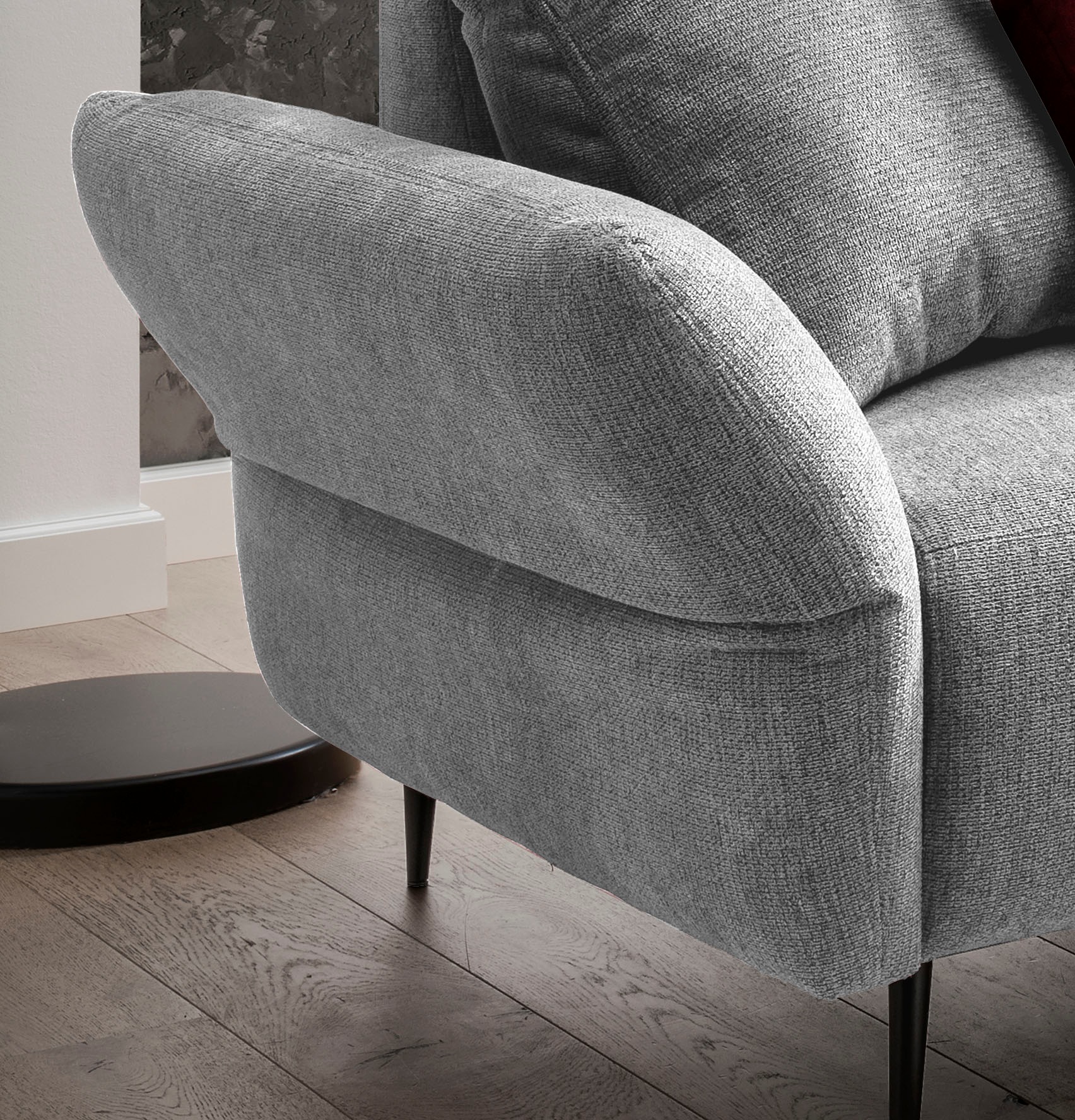 INOSIGN Ecksofa »Amarena L-Form«, inklusive Armlehnenverstellfunktion, 4x Zierkissen gratis