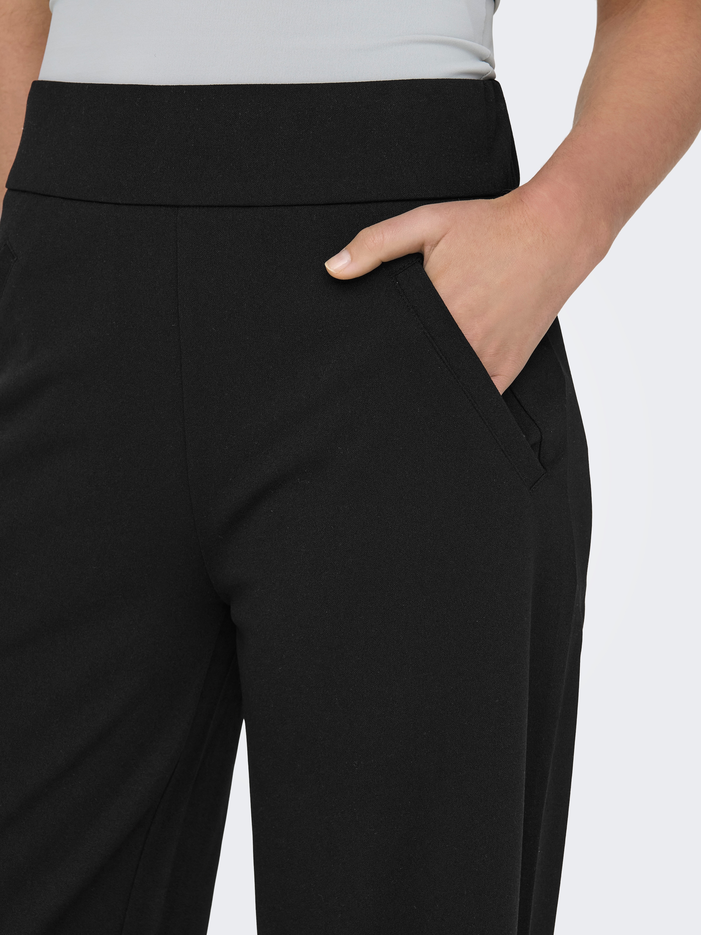 JDY Schlupfhose »JDYLOUISVILLE CATIA WIDE PANT JRS NOOS«, hinten mit elastischem Bündchen