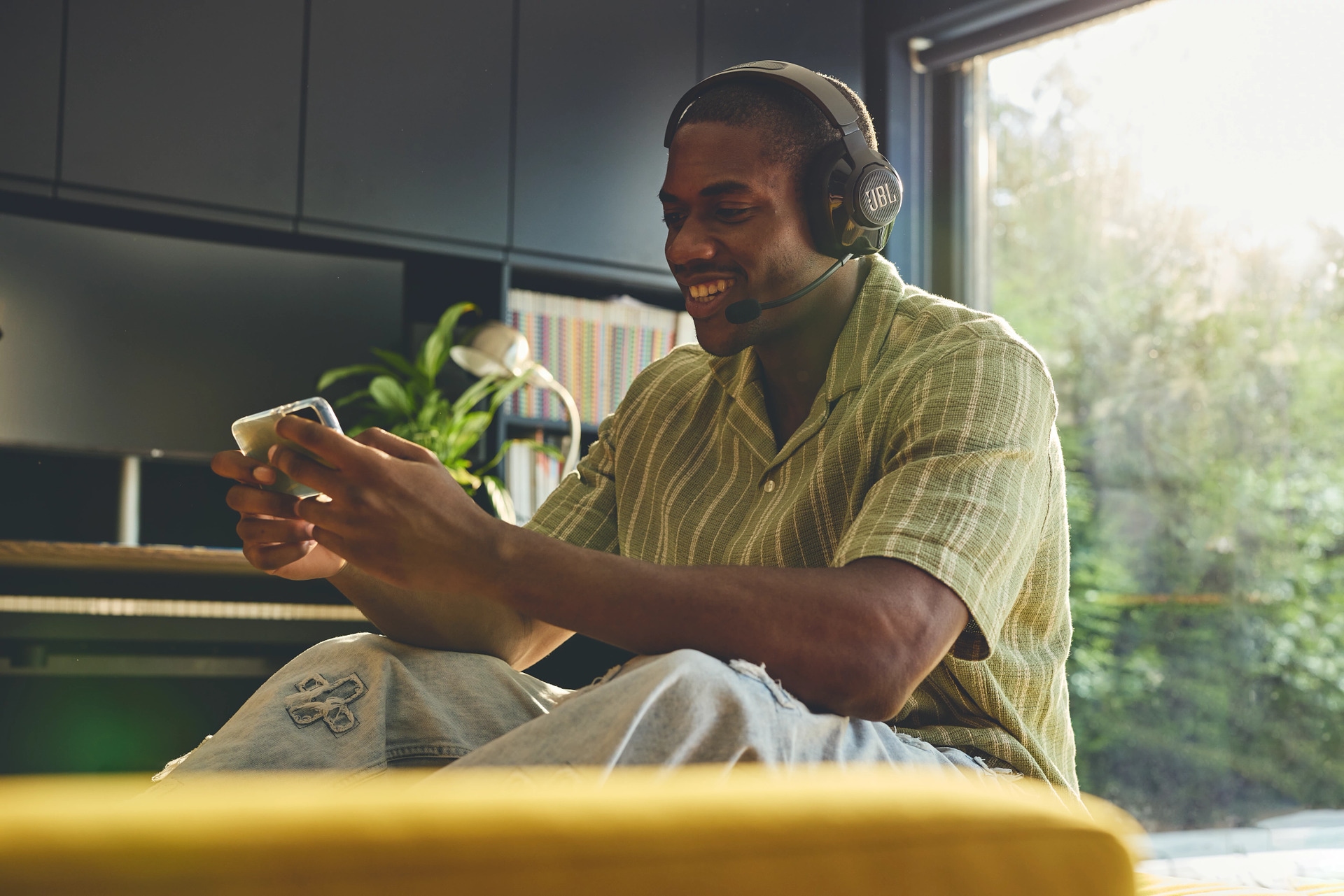 JBL Gaming-Headset »Quantum 360«, A2DP Bluetooth, Stummschaltung-Mikrofon abnehmbar, JBL QuantumSOUND Signatur, abnehmbares Mikrofon mit Stummschaltung
