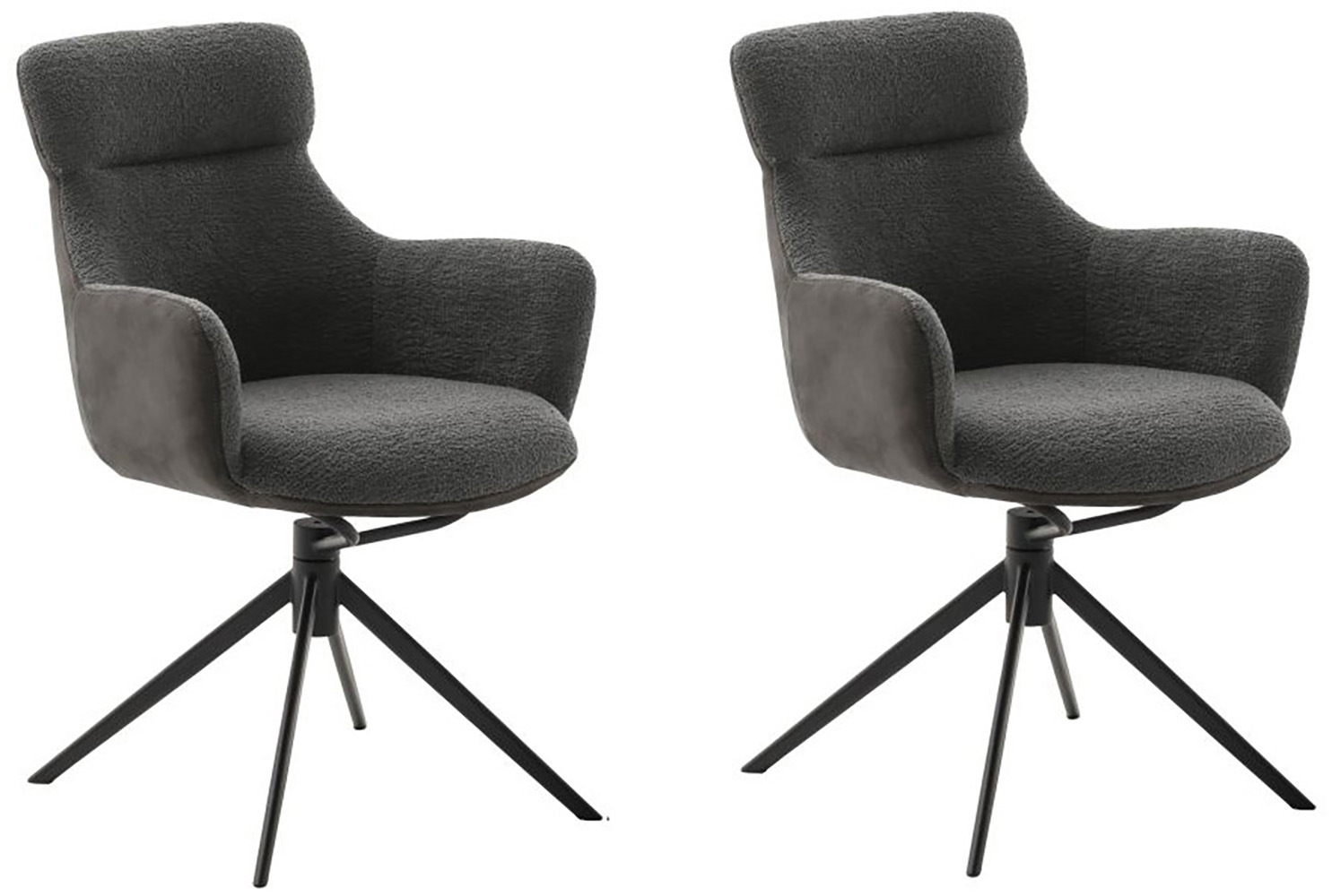 MCA furniture Esszimmerstuhl »PELION« () (2er-Set), drehbar 360°, Dreh- & S günstig online kaufen