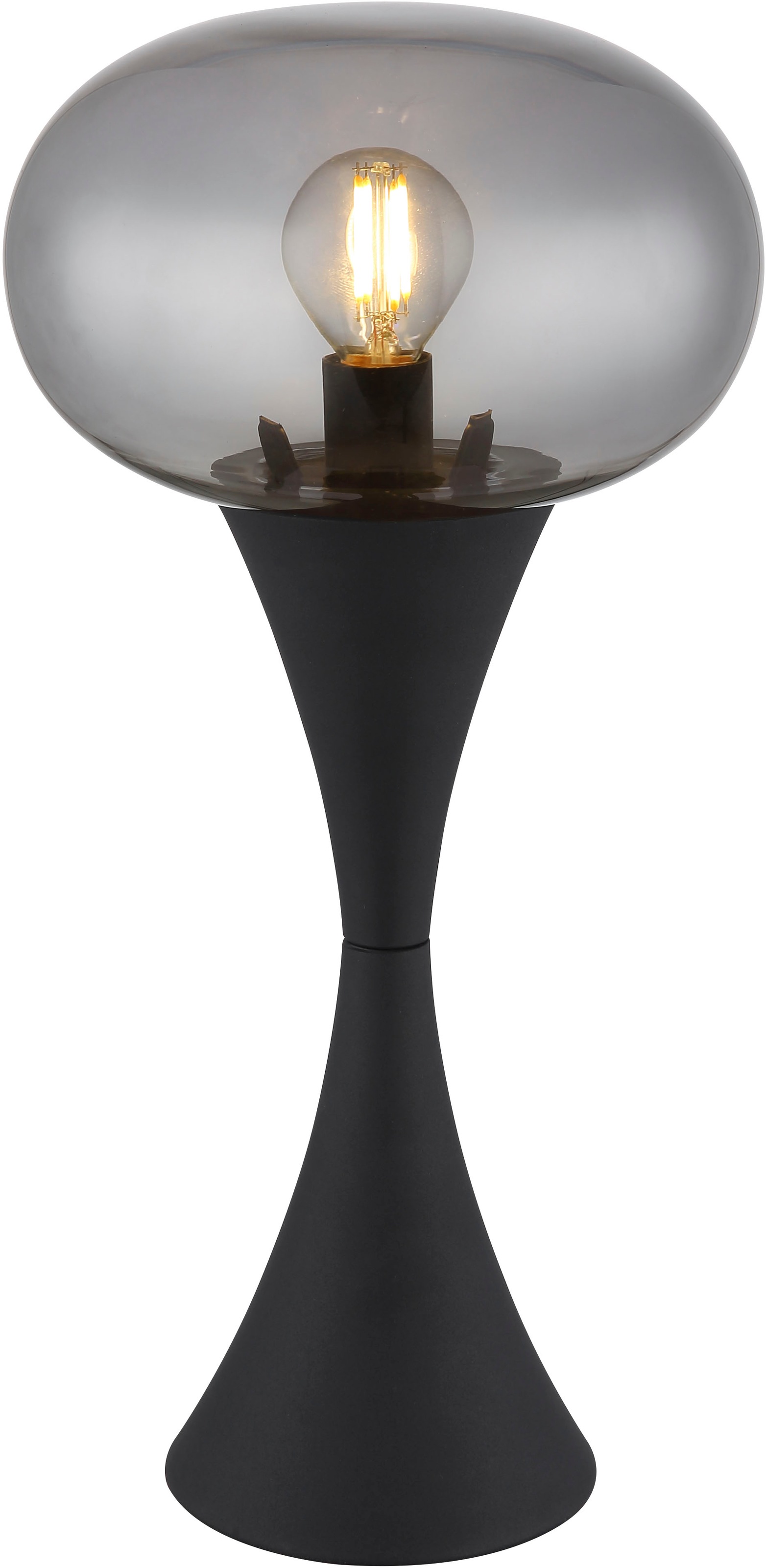 GLOBO LIGHTING Tischleuchte »LULA« E14 1 Stk. Tischlampe Nachttischlampe De günstig online kaufen