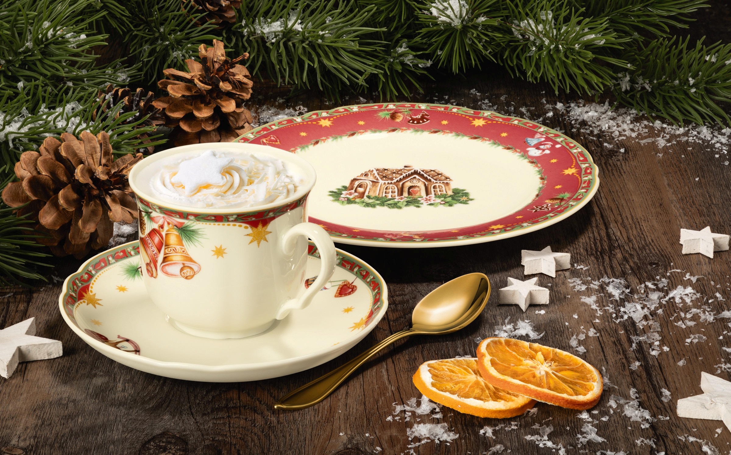 Seltmann Weiden Tasse »Marieluise - Weihnachtsnostalgie«, (1 tlg.), Kaffeeobertasse 0,23 l