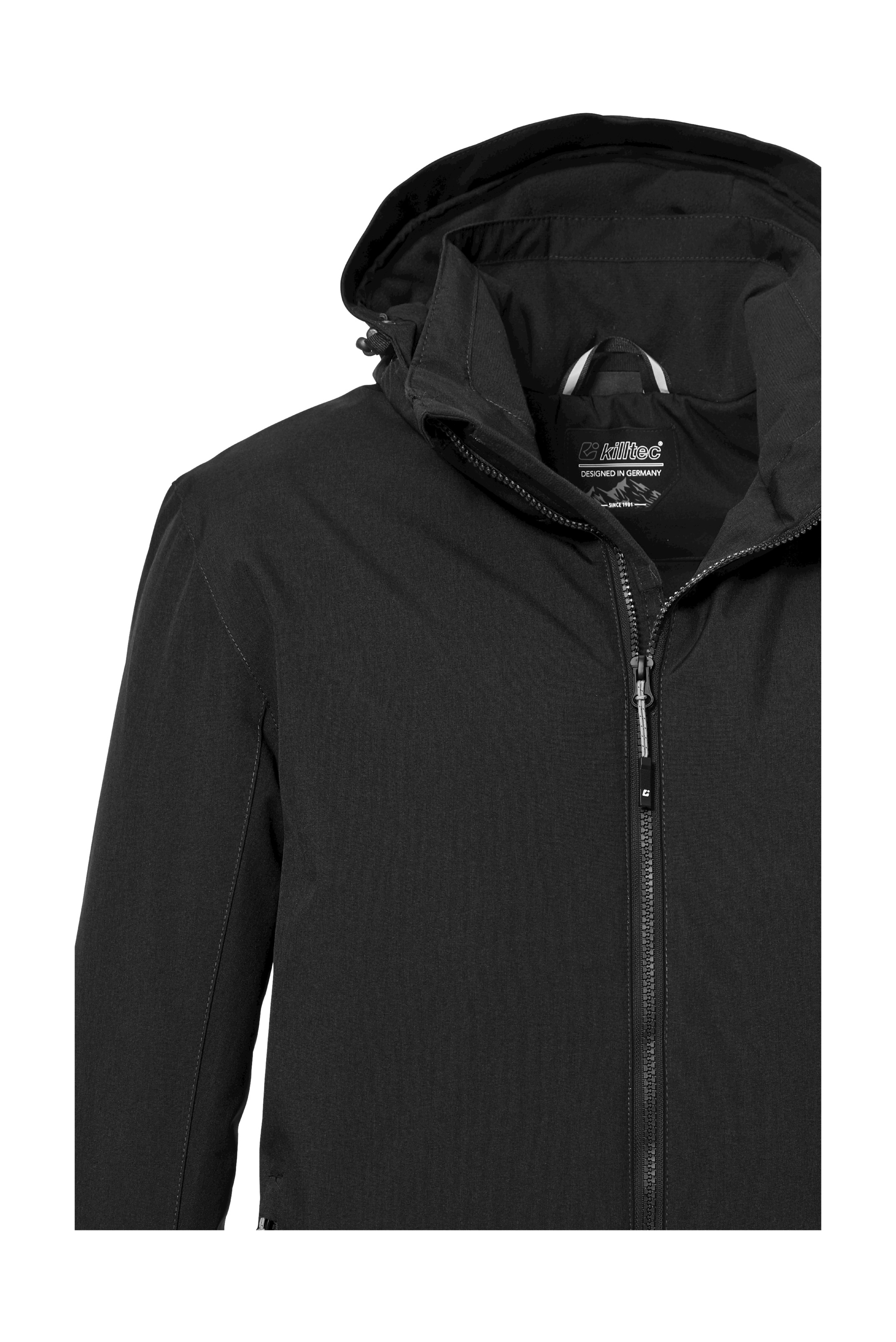 Killtec Outdoorjacke »KOW 22 MN JCKT« Wasserdichte, atmungsaktive Jacke mit abnehmbarer Kapuze und Taschen
