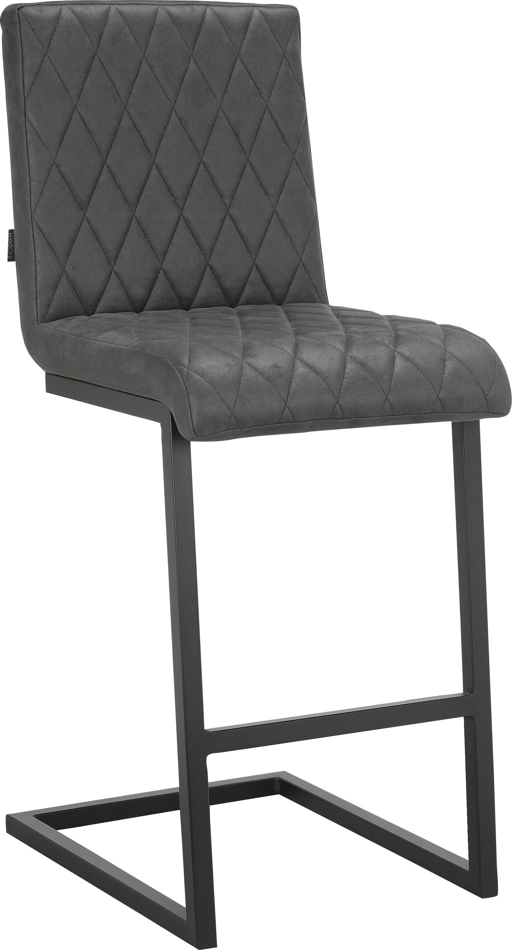 INOSIGN Bistrostuhl »Janelle« () 2 Stk. Microfaser Sitz und Rücken gepolste günstig online kaufen