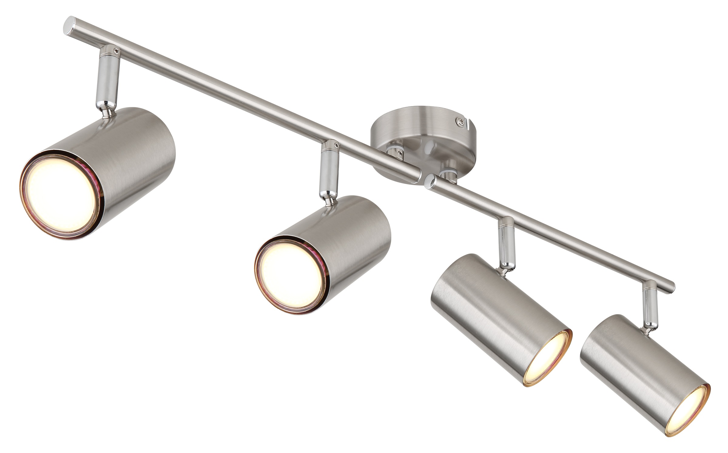 GLOBO LIGHTING Deckenstrahler »ALLVI«, Leuchtmittel GU10 | ohne Leuchtmittel, Deckenspot/Dreh-/Schwenkbar/LxBxH: 600x80x145mm