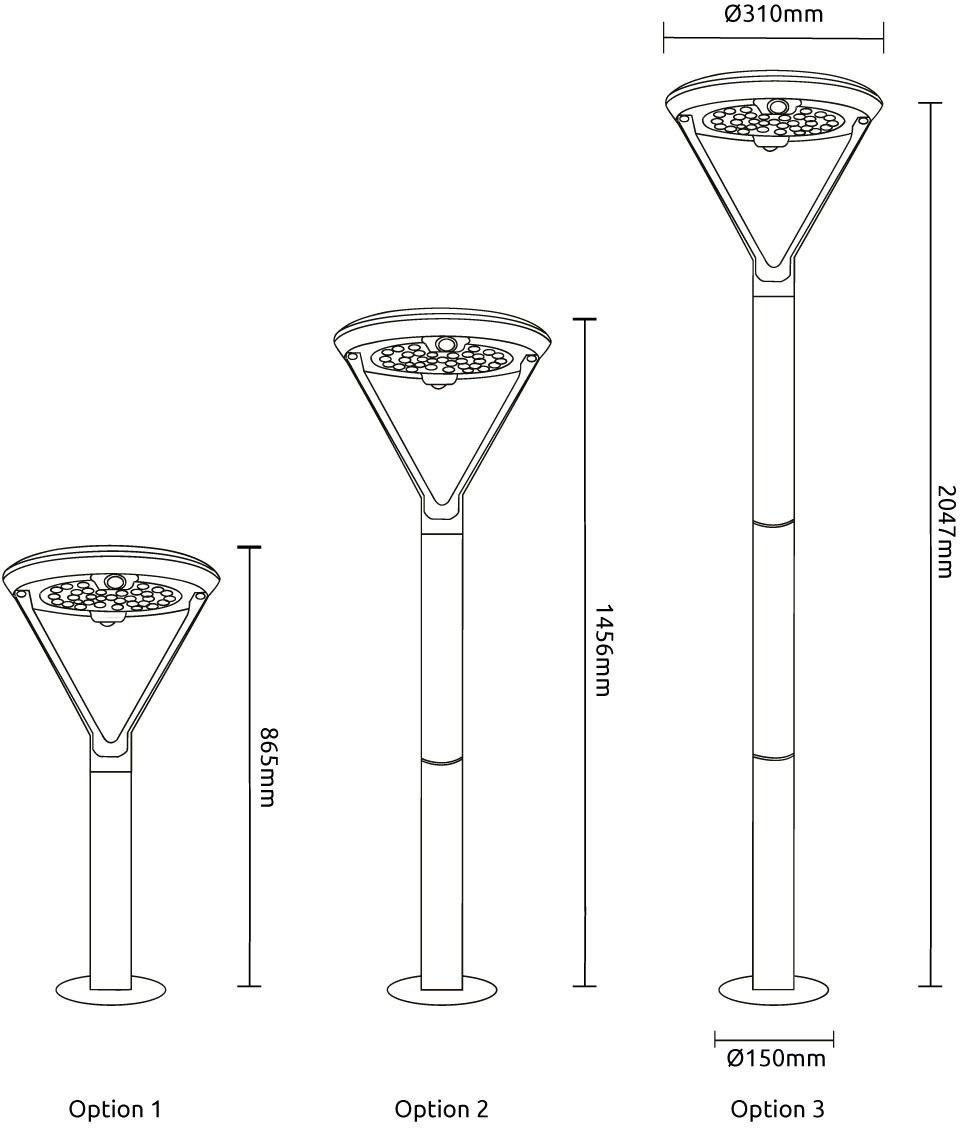GLOBO LIGHTING LED Solarleuchte »SOLARLEUCHTE ALUMINIUM DRUCKGUSS GRAU, 1XLED« LED-Modul 1 Stk. Warmweiß Solar Garten Terrasse Außenbeleuchtung Dekoleuchten