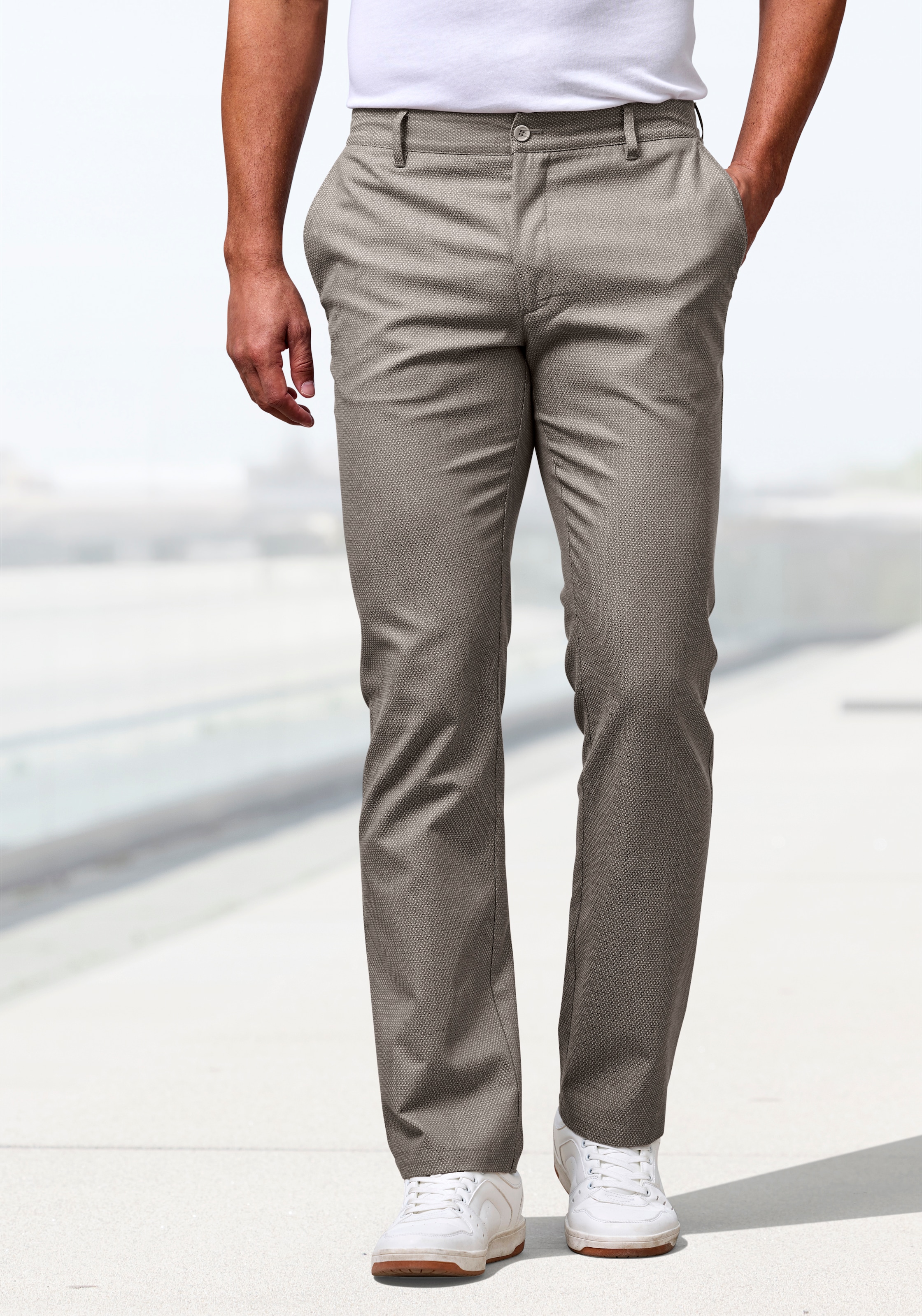 H.I.S Stoffhose »aus leicht elastischer Baumwollmix-Qualität«  bequeme Hose aus leicht elastischer Qualität