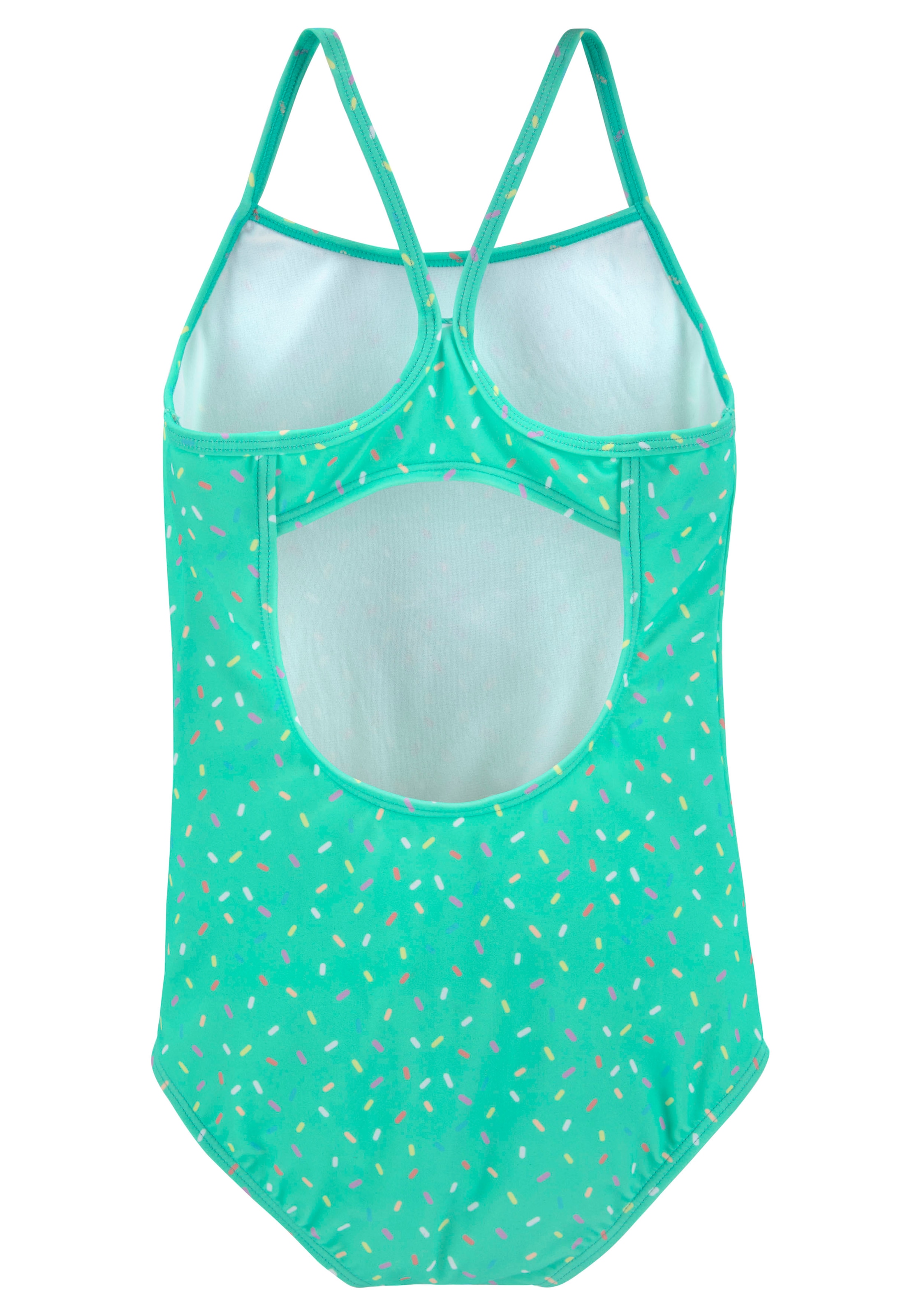 Buffalo Badeanzug »Candy Kids«, mit Racerback, mit recyceltem Polyamid