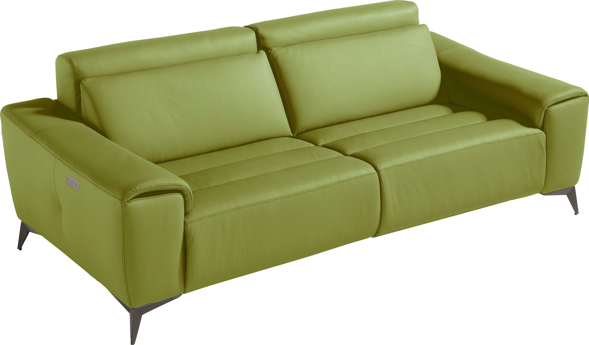 Egoitaliano 2,5-Sitzer »Suzette, Designsofa mit elektrischen Komfortfunktionen, edel & bequem« inkl. 2 elektronischer Relaxfunktionen, Rücken- und Fußteilfunktion
