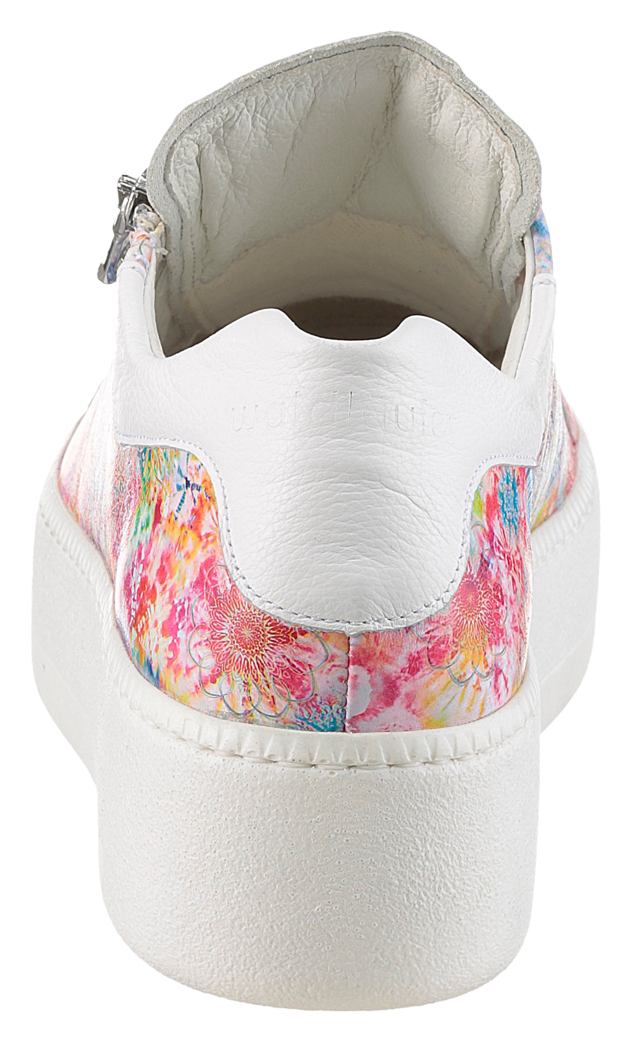 Waldläufer Plateausneaker »H-NICKY«  , Freizeitschuh, Halbschuh, Schnürschuh mit hübschem Blütenprint