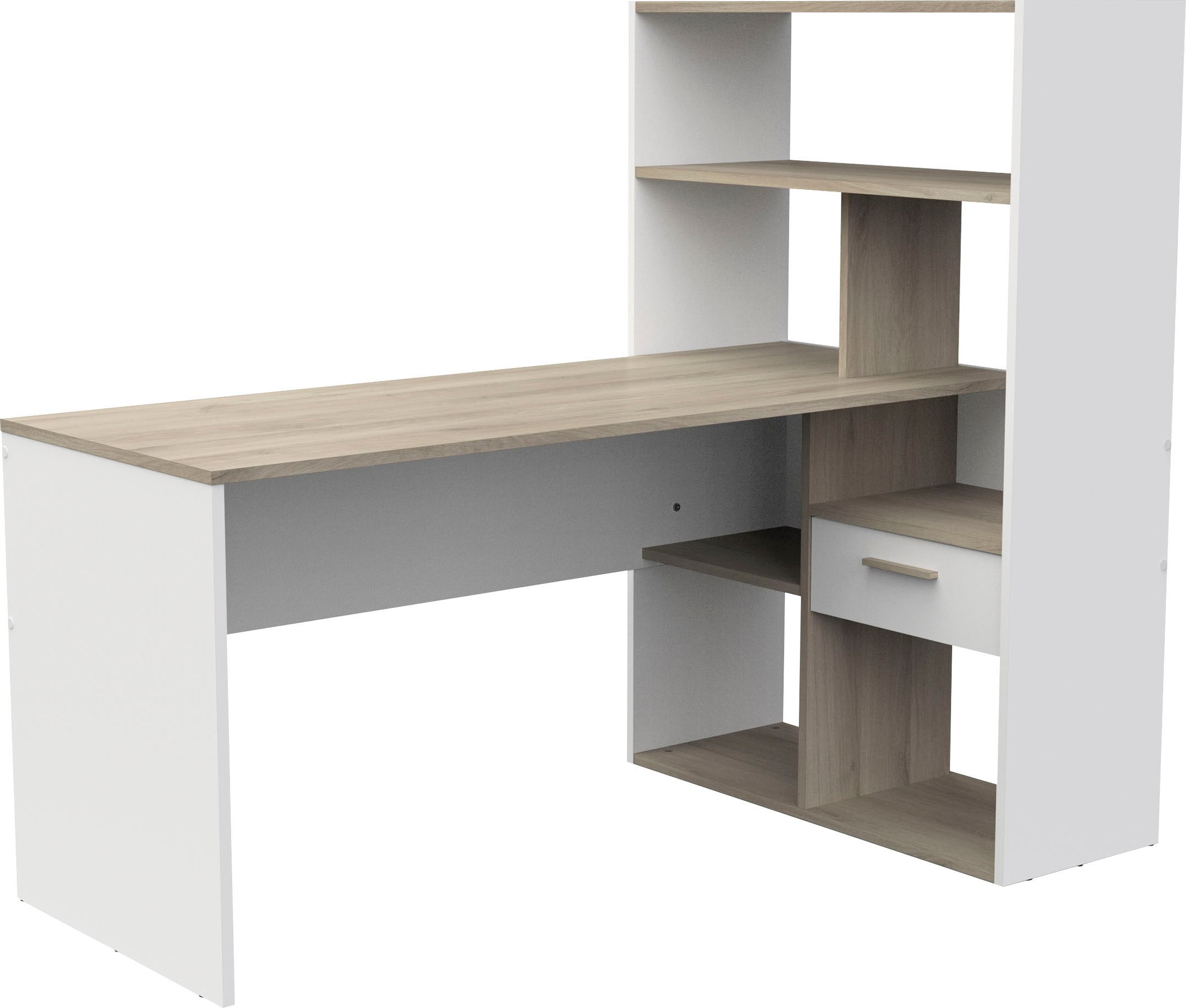 Demeyere GROUP Schreibtisch »Strate«, Schreibtisch Regal 1 Schublade günstig online kaufen
