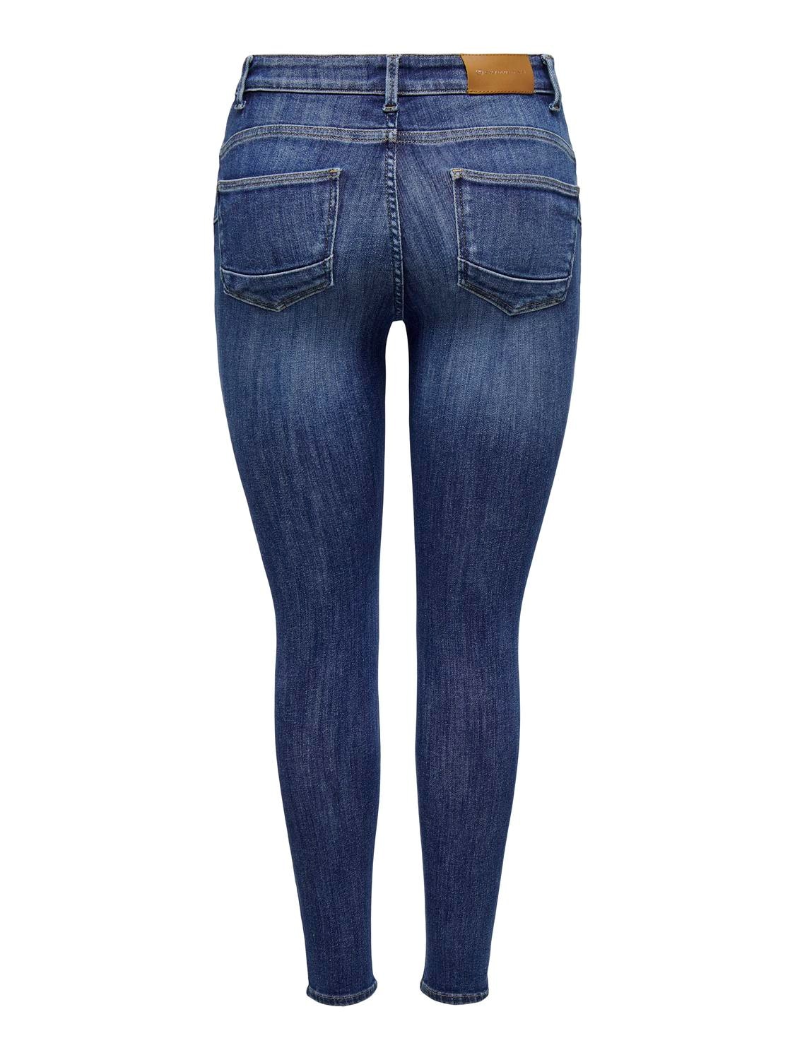 ONLY Skinny-fit-Jeans »ONLPOWER MID SK PUSHUP DNM TAI012 NOOS«