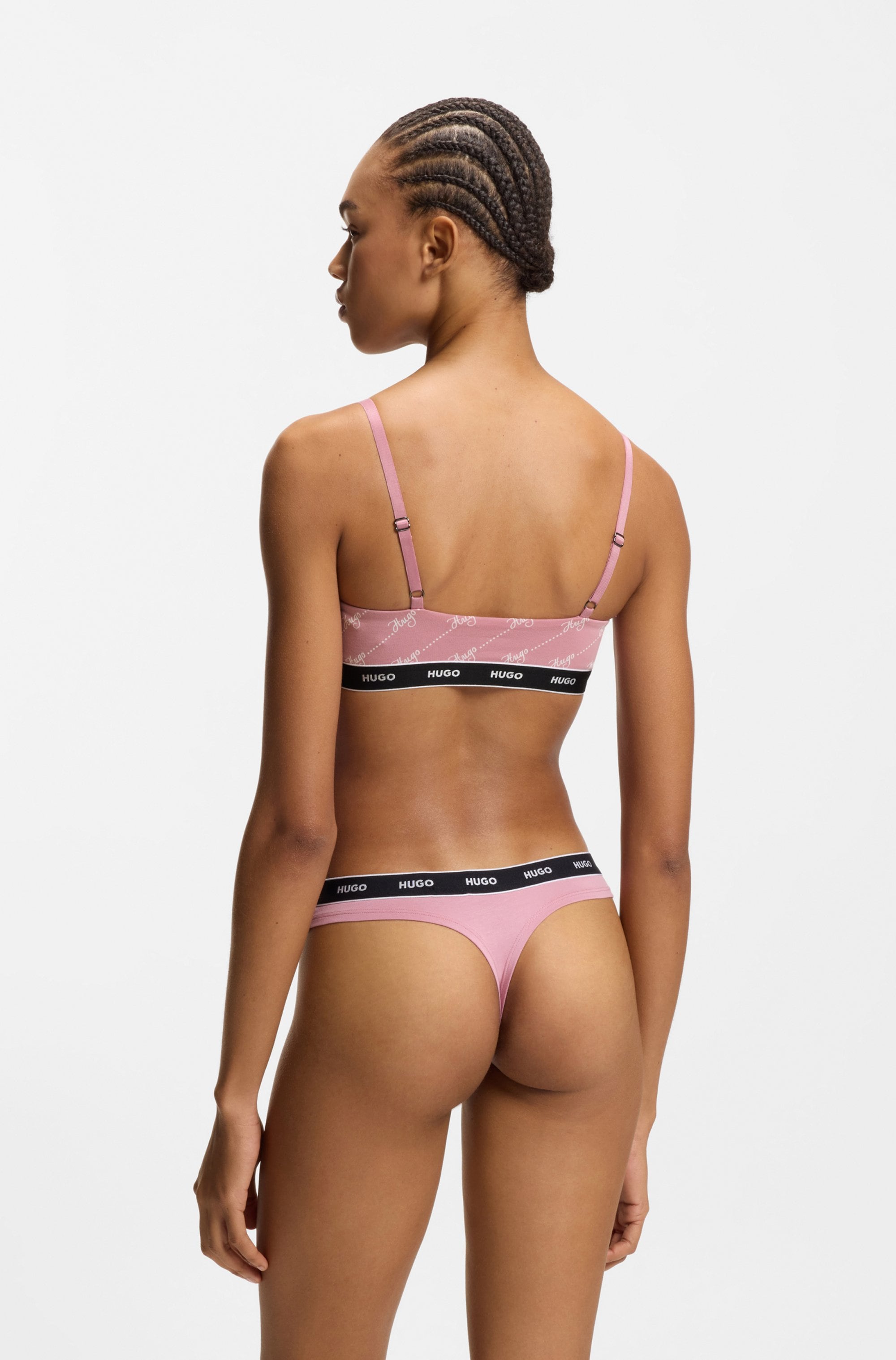 HUGO Underwear Bralette »TWIN BRALETTE DESIGN« 2 Stk. ohne Verschluss, ohne Polsterung