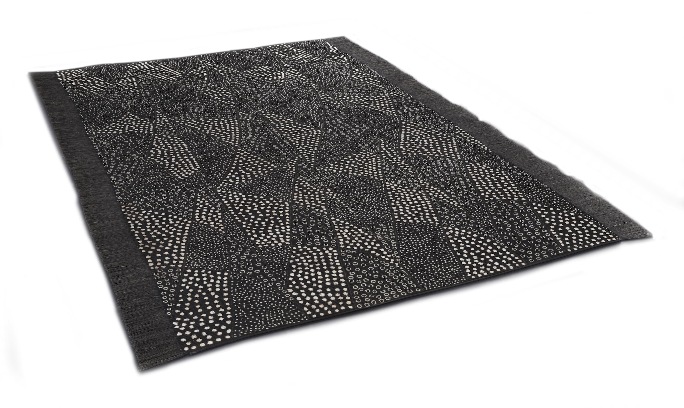 DIE HAUSKUNST Teppich »Chiya Tiama 3« rechteckig 4 mm Höhe Flachgewebe, han günstig online kaufen