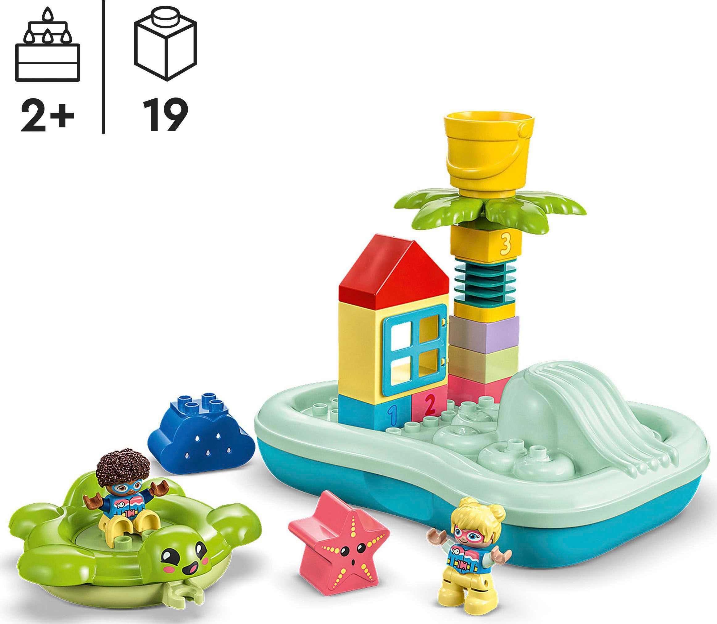 LEGO® Konstruktionsspielsteine »Wasserrutsche (10989), LEGO® DUPLO«, (19 St.), Made in Europe