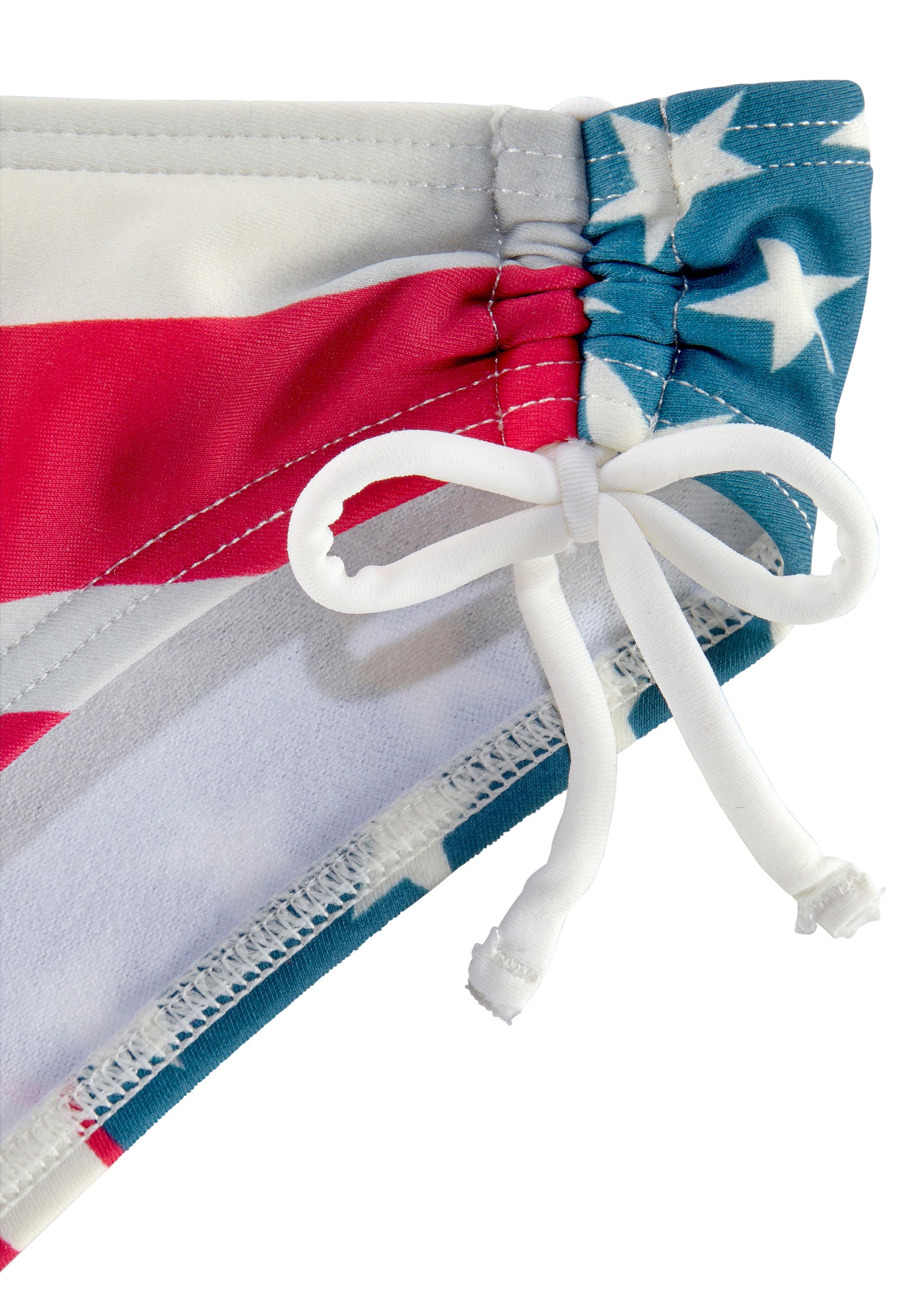 3. Bild von Homeboy Triangel-Bikini, im Design der USA-Flagge