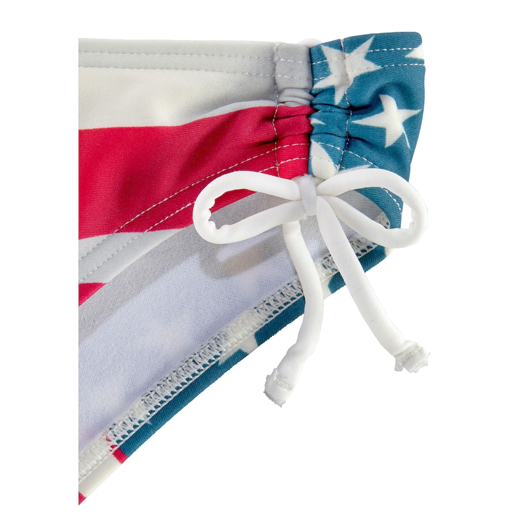 Homeboy Triangel-Bikini, im Design der USA-Flagge