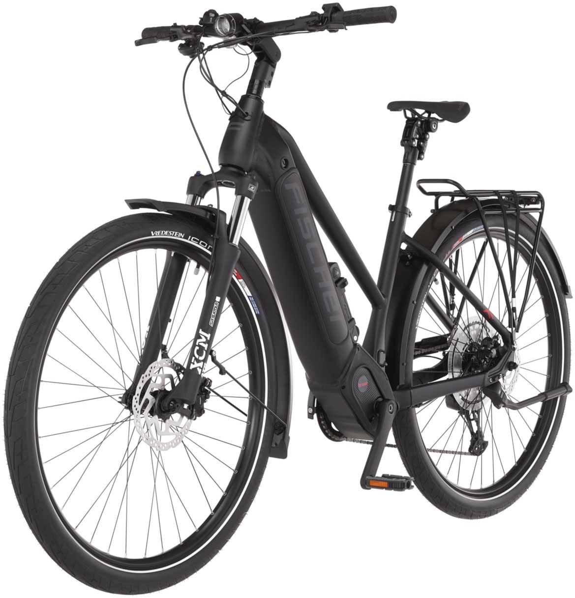 FISCHER Fahrrad E-Bike »VIATOR N100 50 711«, 12 Gang, SRAM, Schaltwerk SX EAGLE