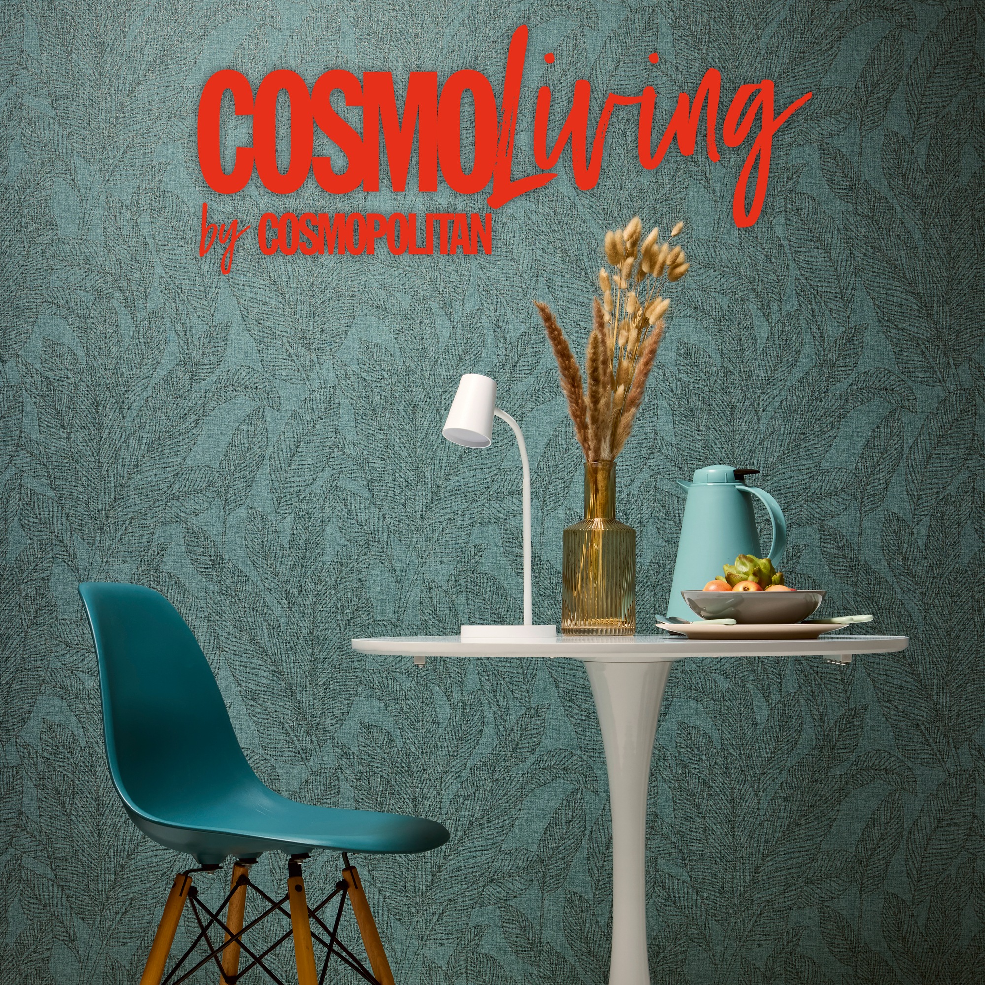 CosmoLiving by Cosmopolitan Vliestapete »Golden Fern – Edle Vliestapete« matt strukturiert Feine Blattstruktur mit edlem Glanz
