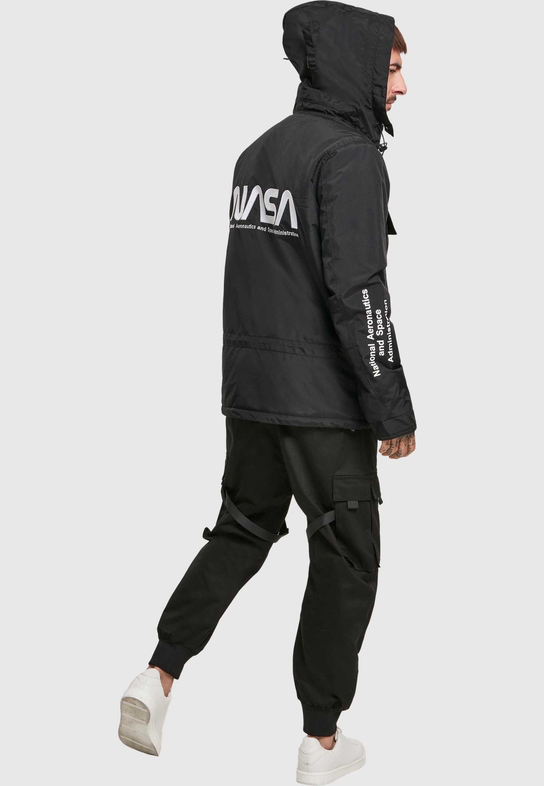 MisterTee Windbreaker »MisterTee Herren NASA Windbreaker« 1 Stk. tlg. ohne Kapuze