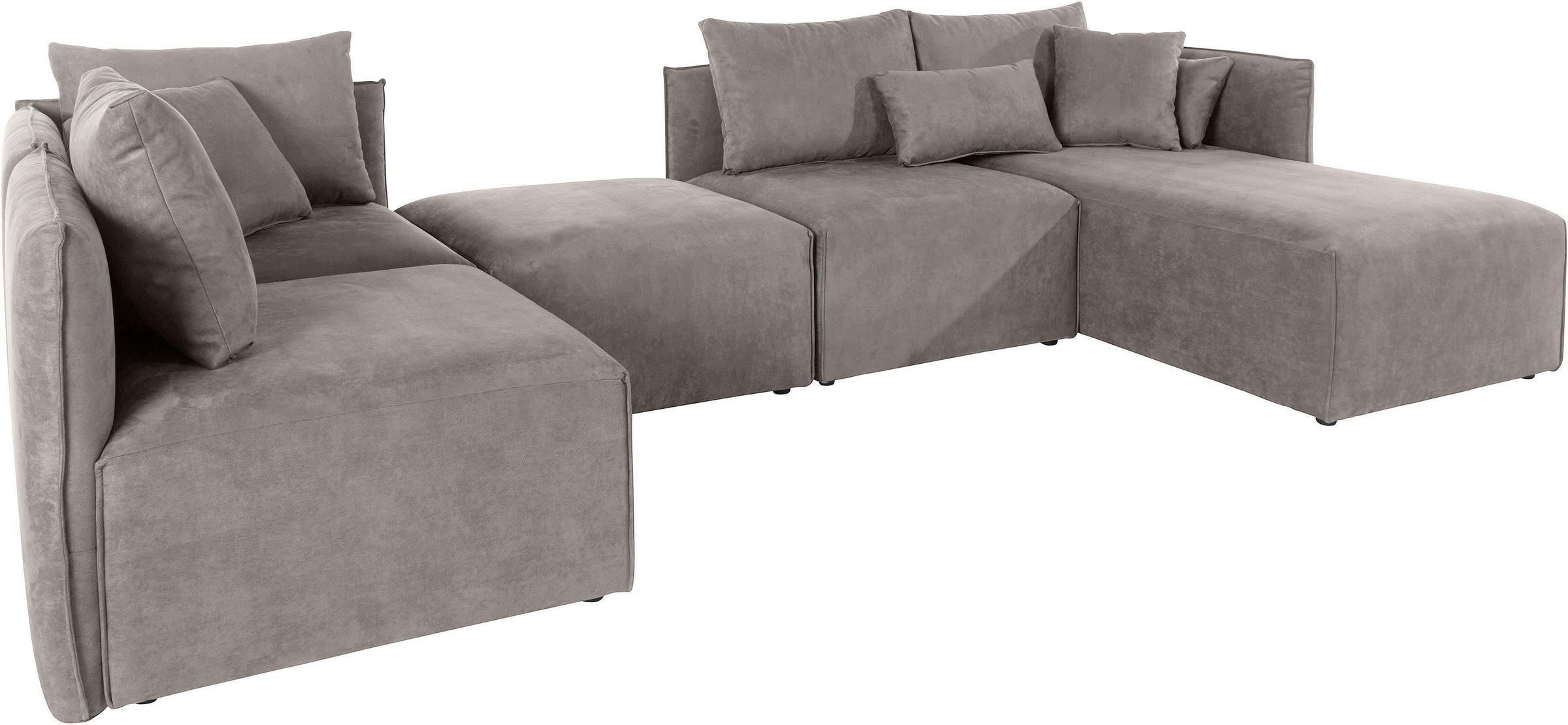 OTTO home Wohnlandschaft »Nöre U-Form« 5 Teile, in vielen Bezugsqualitäten günstig online kaufen