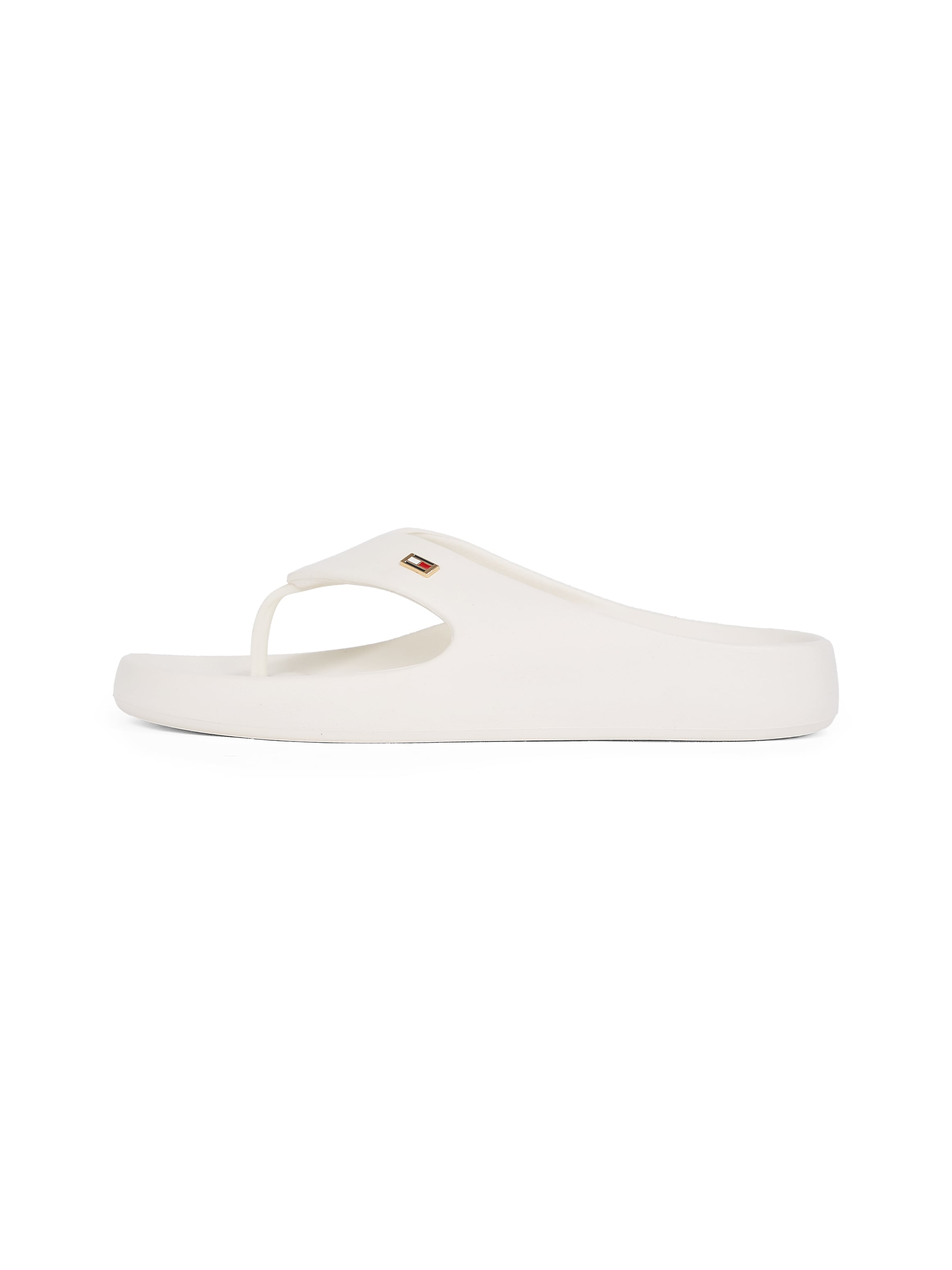Tommy Hilfiger Zehentrenner »TH COMFORT BEACH SANDAL«, Dianette, Sommerschuh, Bequemschuh mit kleiner Logostickerei
