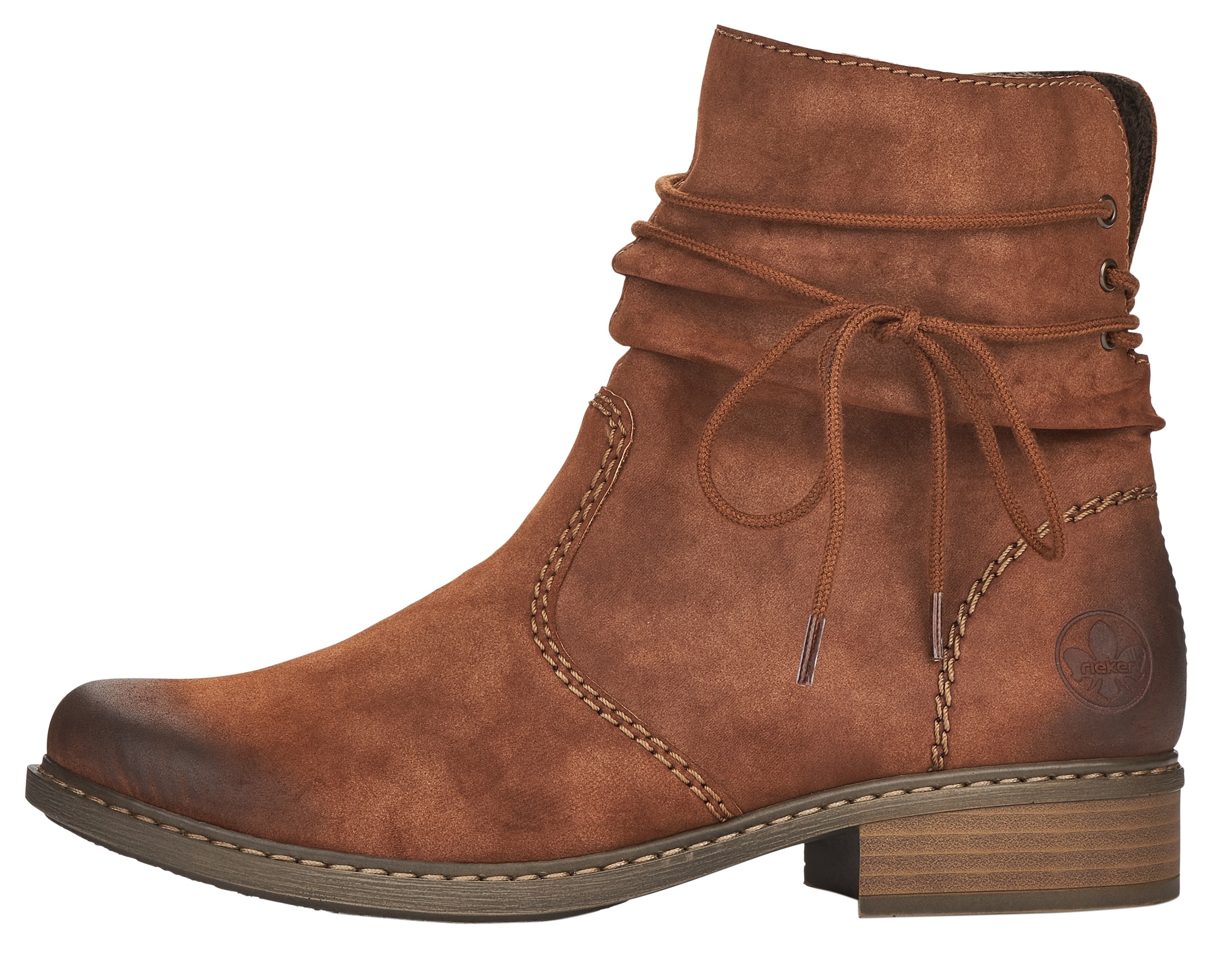 Rieker Stiefelette  in aktueller Used-Optik