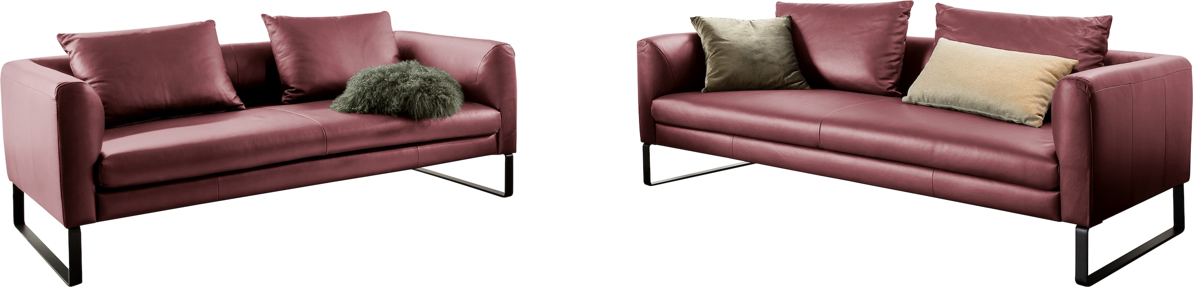3C Candy Sofa »Avola bequem und elegantes Leder-Sofaset, tolle Verarbeitung günstig online kaufen