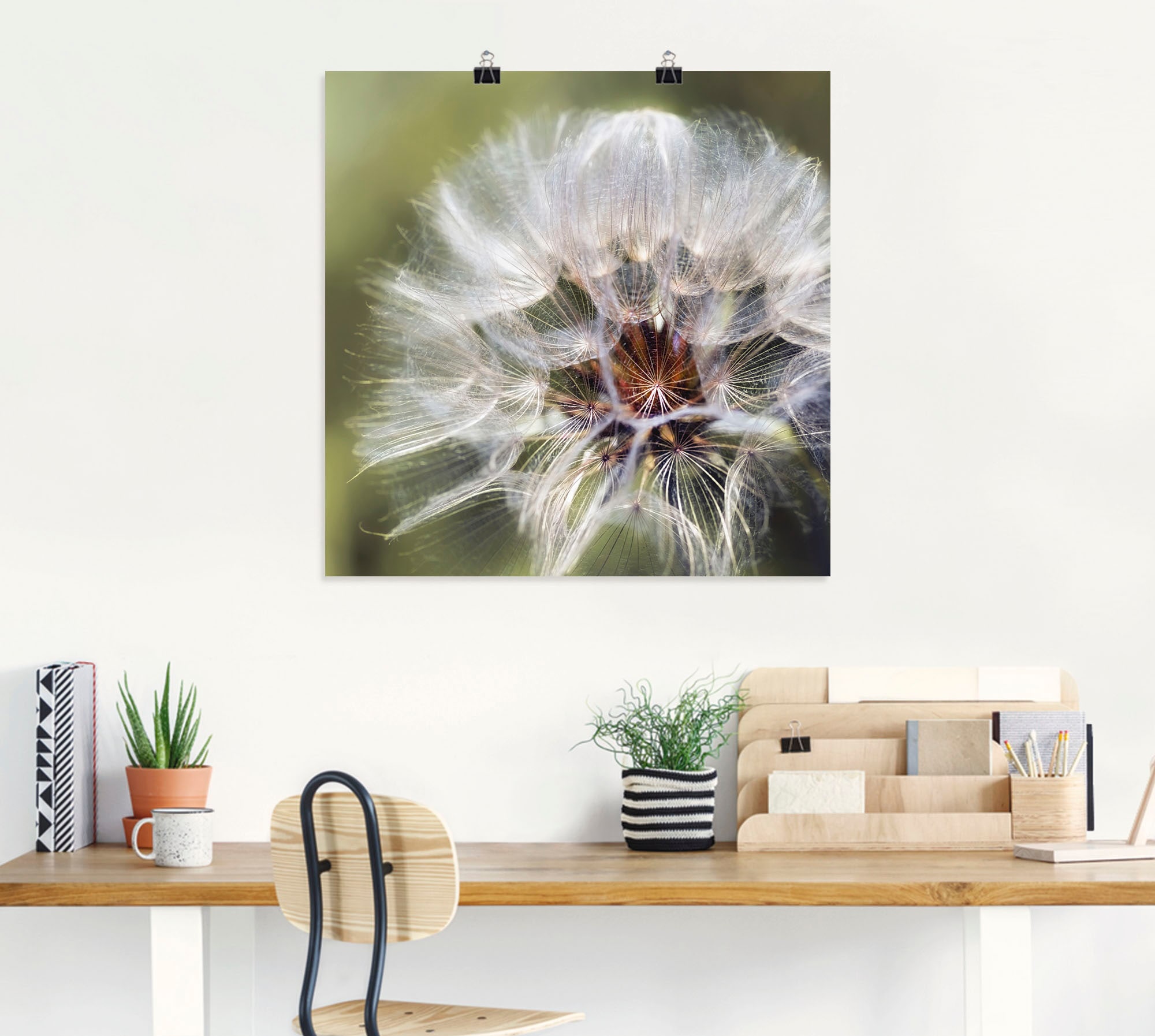 Artland Wandbild »Pusteblume II«, Blumen, (1 St.), als Alubild, Outdoorbild, Poster in verschied. Größen