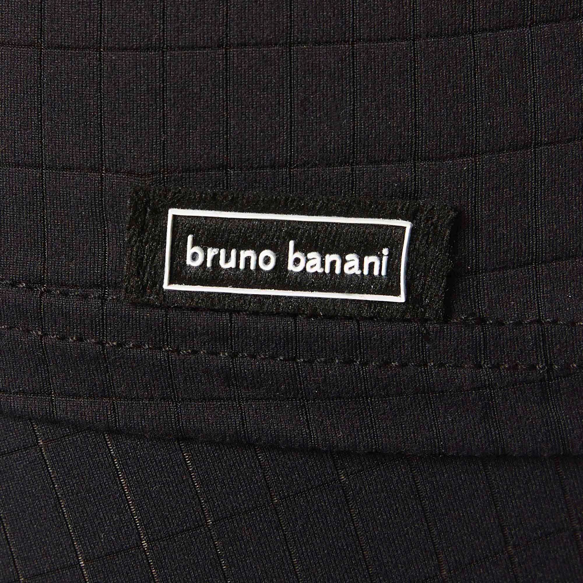 Bruno Banani V-Shirt »CHECK LINE 2.0« Pique Optik, Kurzarm, V-Neck, Cotton-Mix