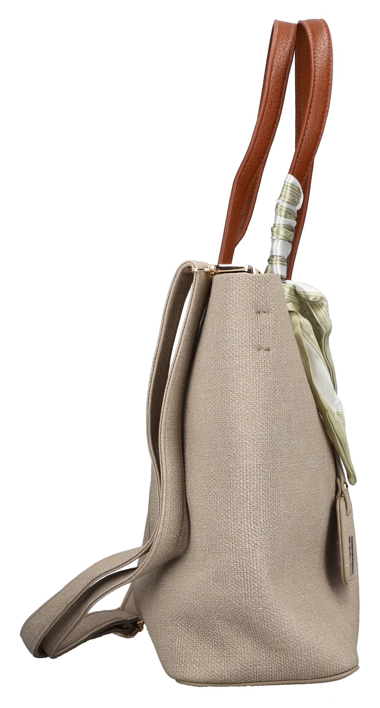 Rieker Shopper, Henkeltasche, Schultertasche Damen mit abnehmbarem Logo-Anhänger