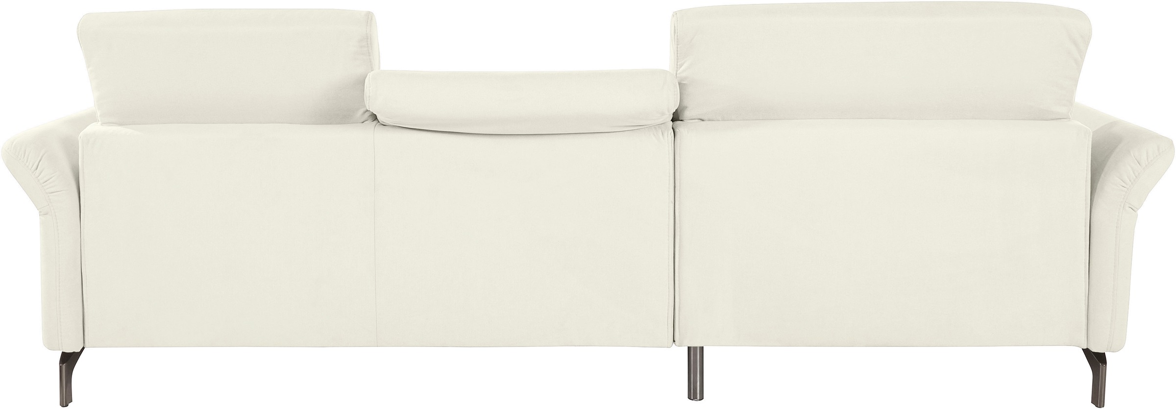 INOSIGN Ecksofa »Fresh L-Form«, Federkern, wahlweise Kopfteilverstellung und motorischer Vorziehsitz