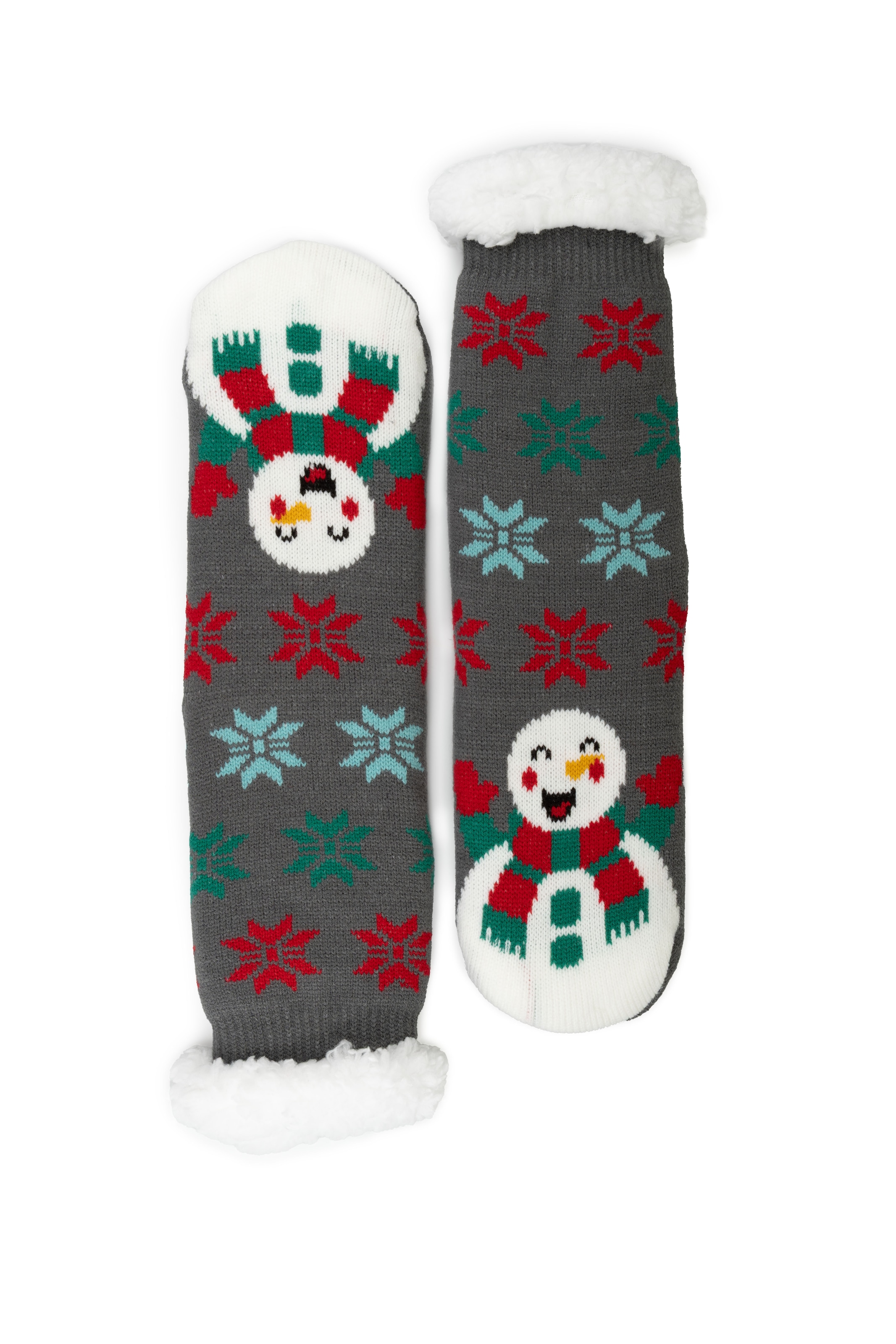 Capelli New York Socken 1 Paar, 1 Paar tlg. rutschhemmende Sohle, warm gefüttert, Feinstrick