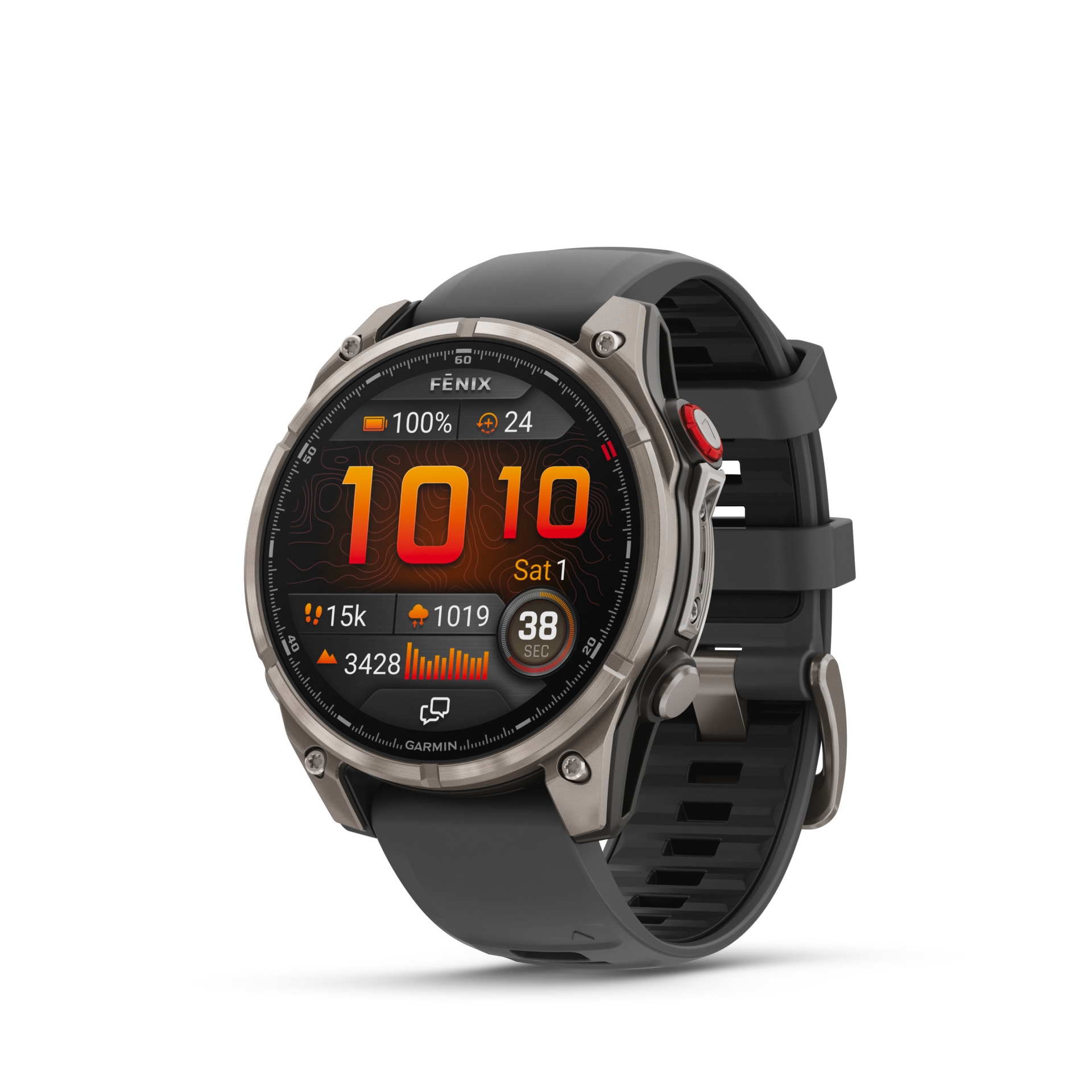 Garmin Smartwatch »FENIX 8 Pro - 47 mm smarte Premium Multisport GPS-Uhr«, (3,556 cm / 1,4 Zoll), 32,00 GB