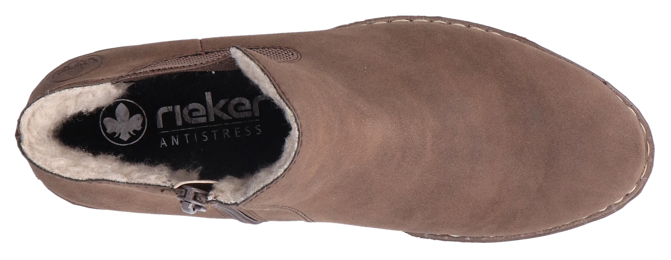 Rieker Winterstiefelette, Chelseaboots, Winterboots mit praktischem Innenreißverschluss