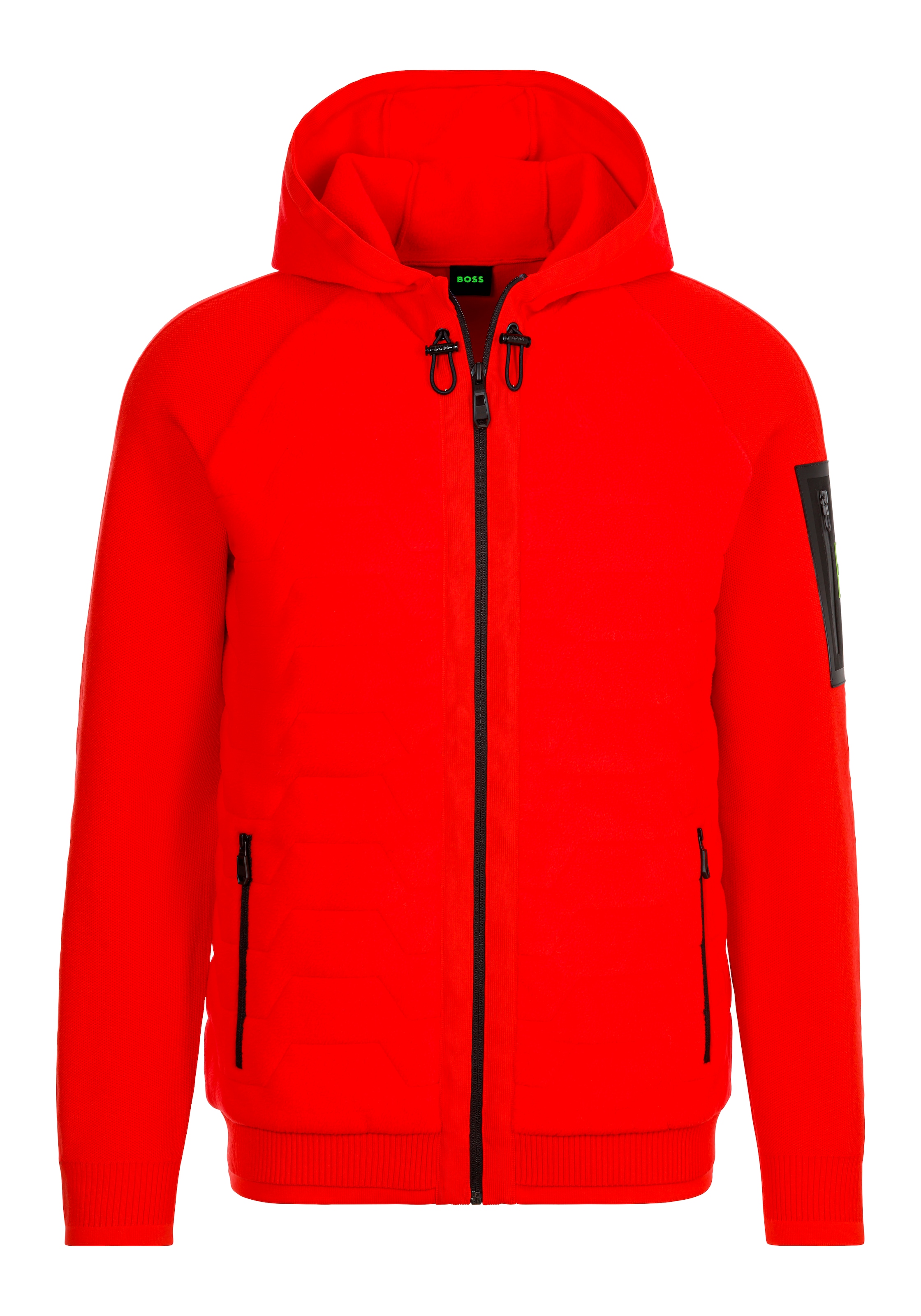BOSS GREEN Steppjacke »Martic«, mit Kapuze, mit Ärmeltasche