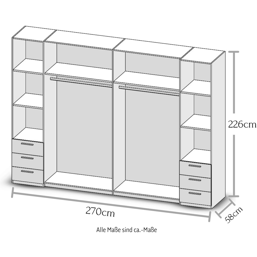 Schlafkontor Schwebetürenschrank