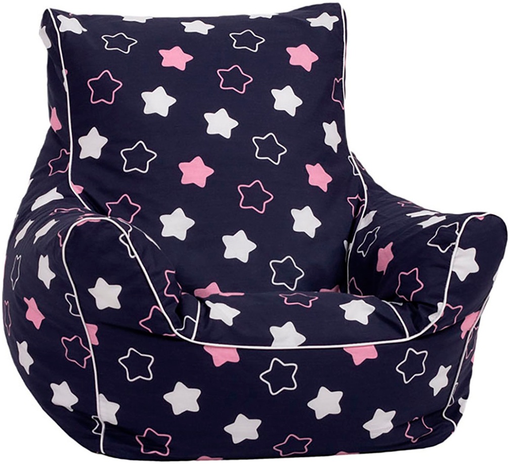 Knorrtoys® Sitzsack »Star, blue pink«, für Kinder; Made in Europe günstig online kaufen