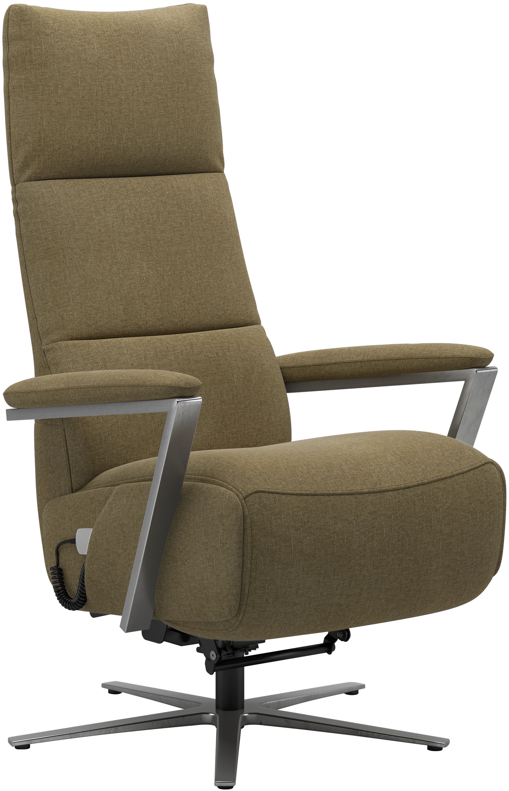 sit&more TV-Sessel »Vario Comfort, inkl. Kopfteilverstellung & 360 Grad Drehfunktion«, inkl. Herz-Waage-Funktion & 3 Motoren, Höhe der Armlehnen 62cm