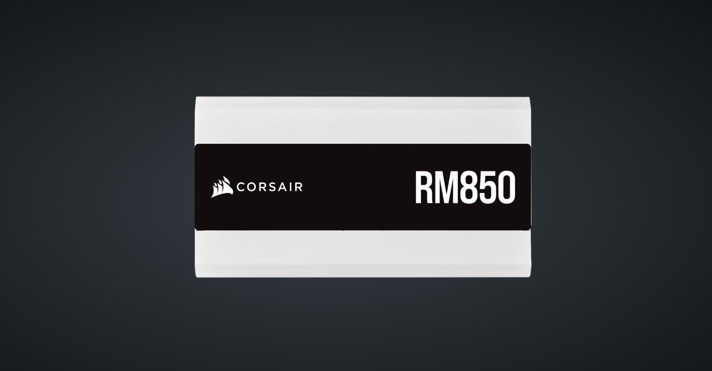 Corsair PC-Netzteil »Series RM850, Fully Modular 80 Plus Gold 850 Watt, EU Version, White«