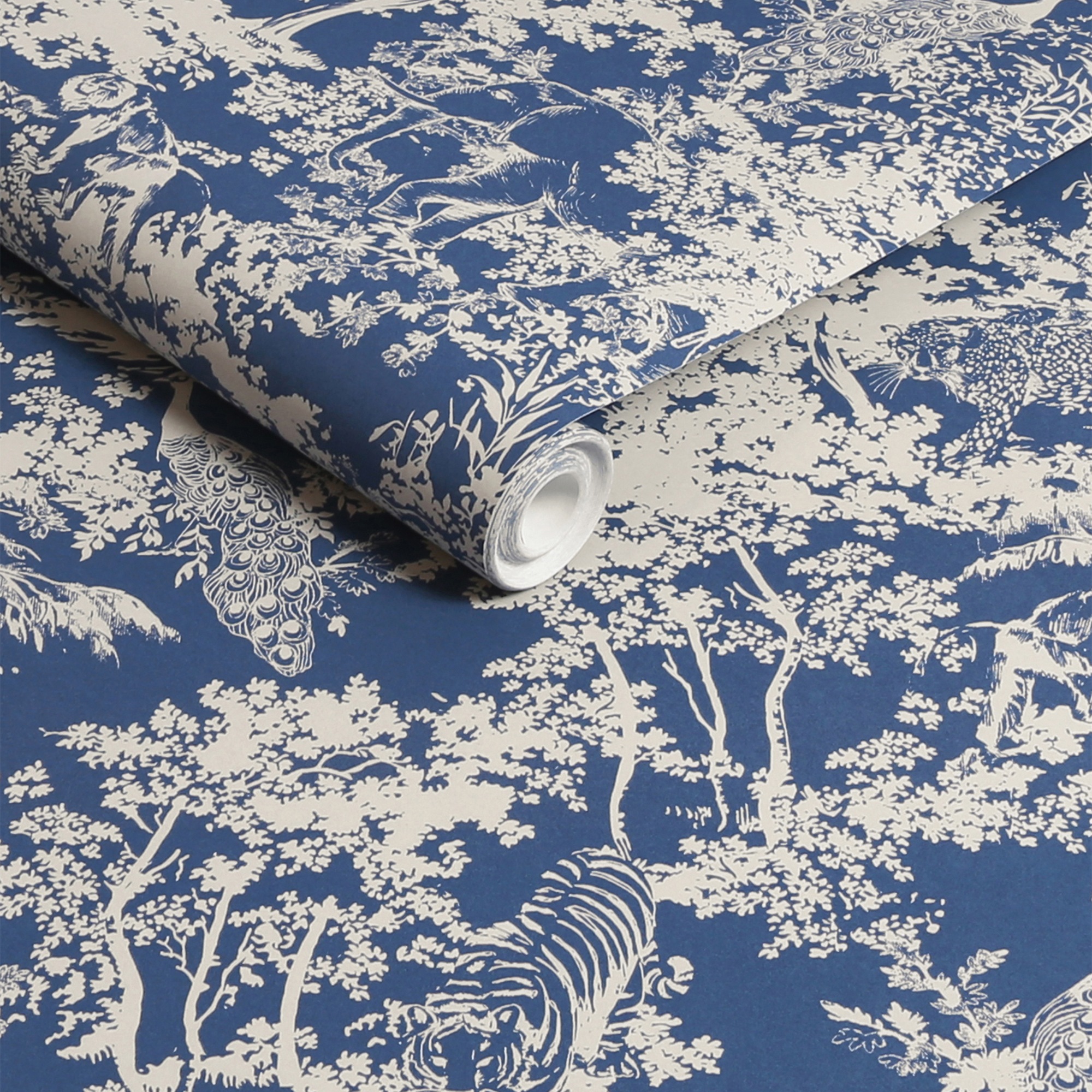 Joules Vliestapete »Animal Forest« glatt Design Tapeten günstig online kaufen