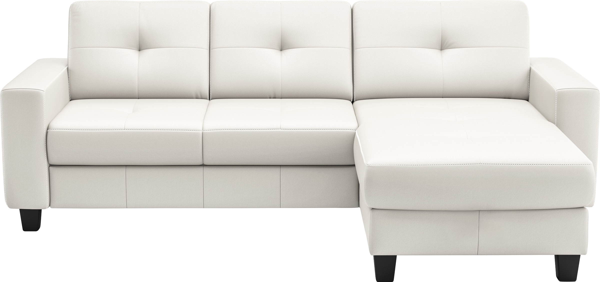 Places of Style Ecksofa »Varese«, wahlweise mit Bettfunktion und Bettkasten günstig online kaufen
