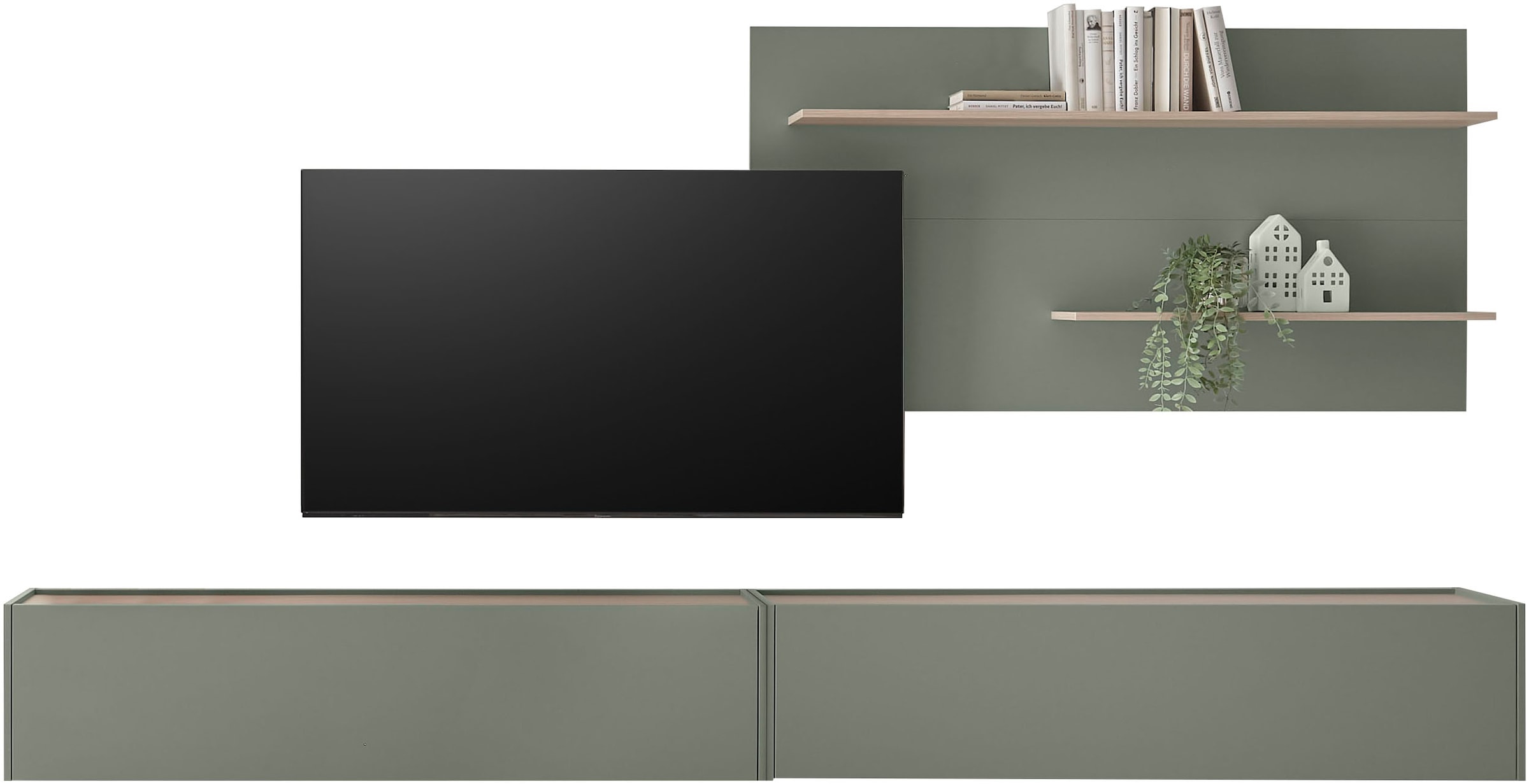 Home affaire Wohnwand »City/Giron, moderne Anbauwand, Komplettset in vielen Farben verfügbar« Set, 3 Stk. tlg.