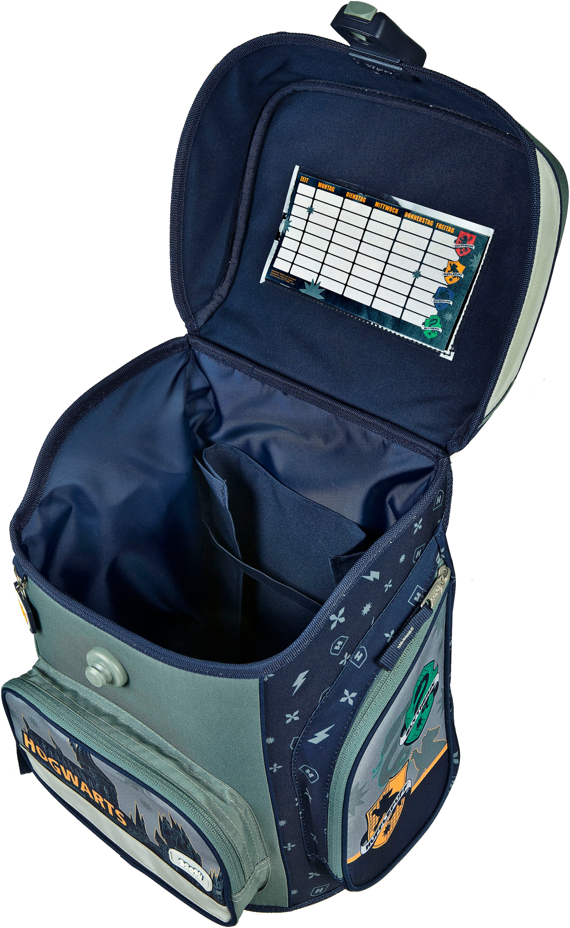 Scooli Schulranzen »EasyFit, Harry Potter Hogwarts«, Reflektoren